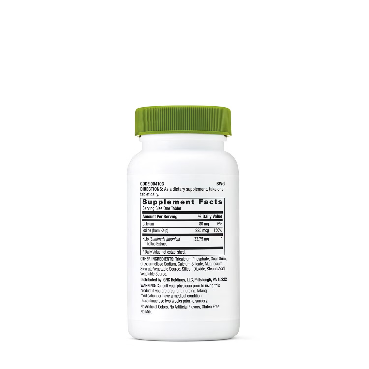 Kelp - 180 Vegetarian Tablets (180 Servings)