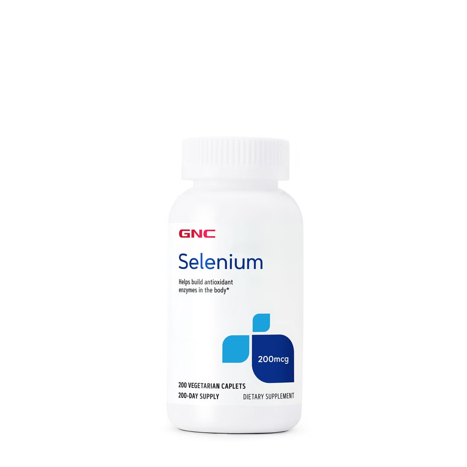 Selenium 200 mcg - 200 Caplets (200 Servings)