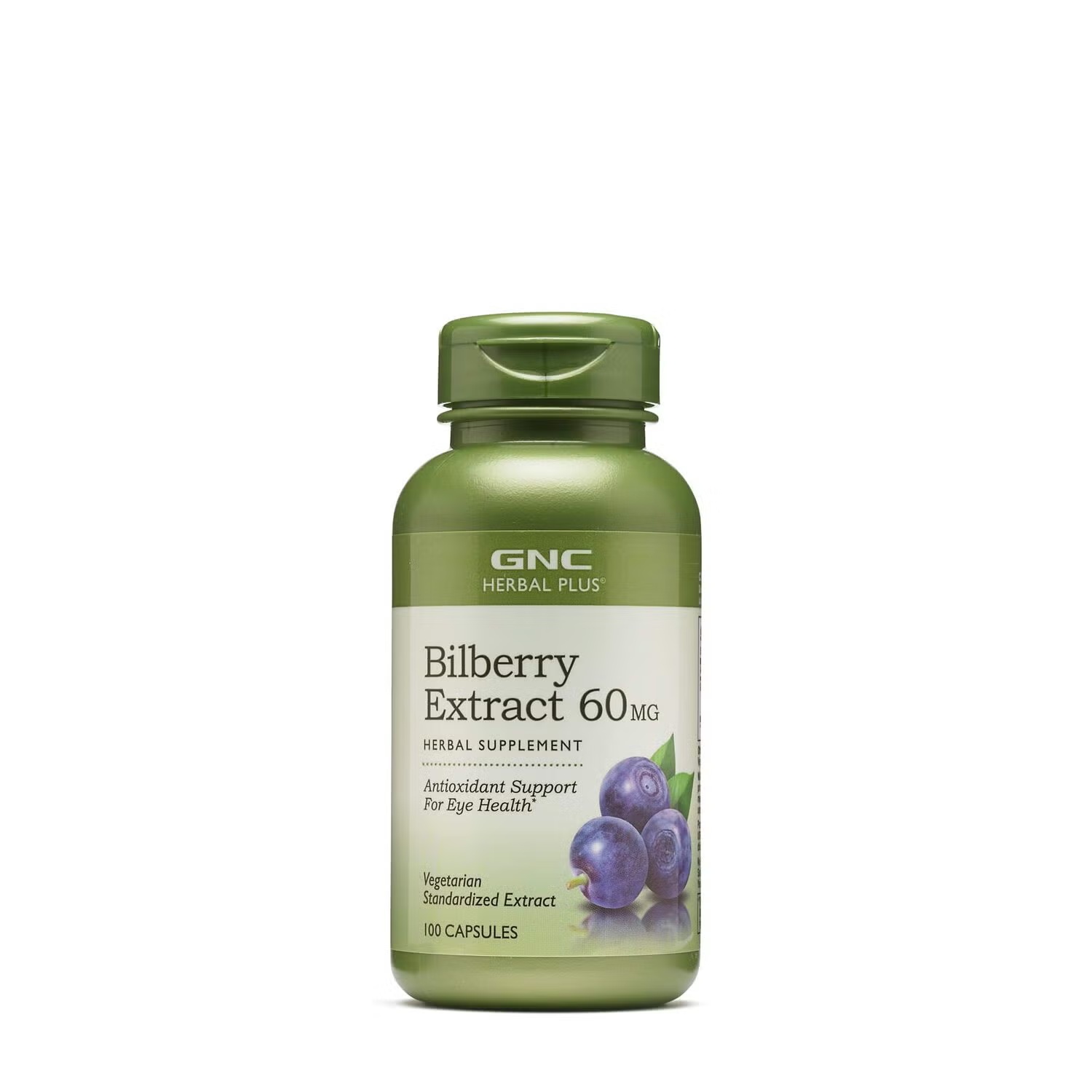Bilberry Extract 60mg - 100 Capsules (100 Servings)