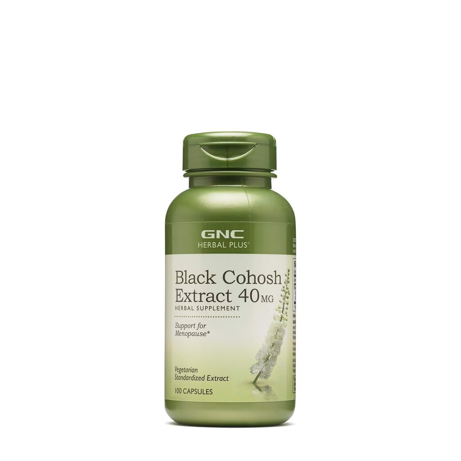 Black Cohosh Extract 40mg - 100 Capsules (100 Servings)