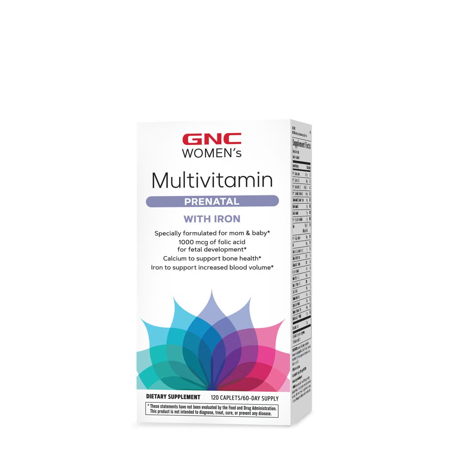 Prenatal Formula with Iron - 120 Caplets (60 Servings)