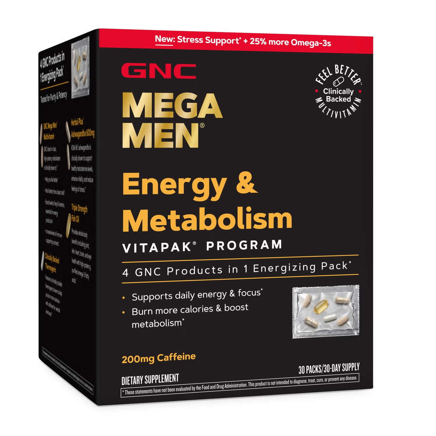 Energy & Metabolism Vitapak® Program (1 Month Supply)