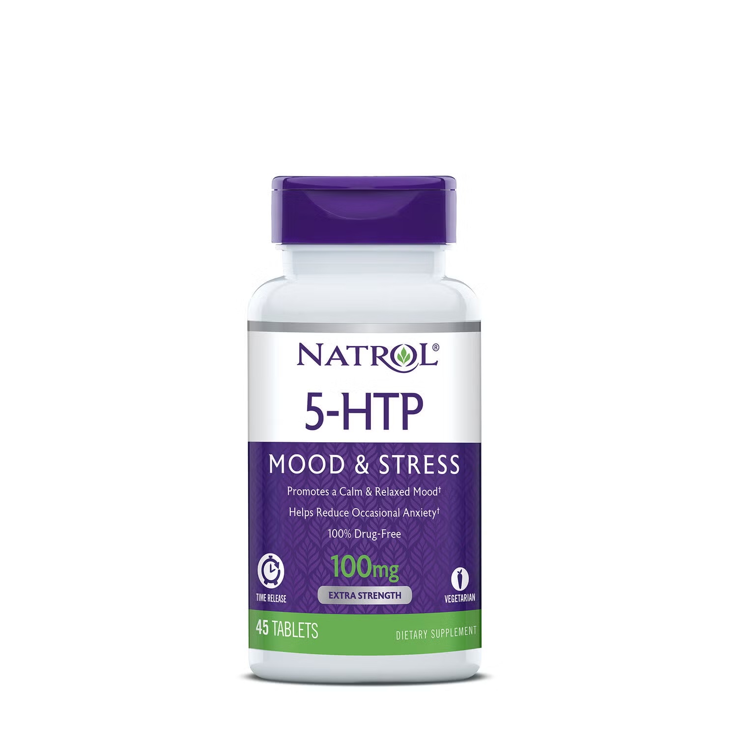 5-HTP 100mg Time Release - 45 Tablets (45 Servings)
