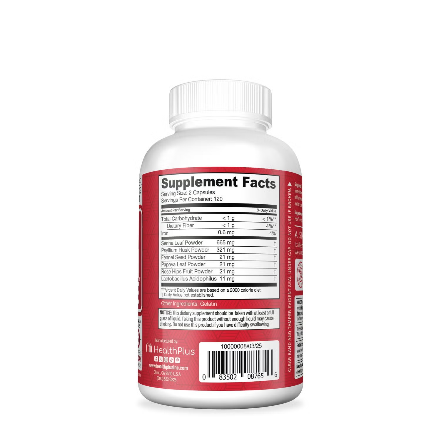 Super Colon Cleanse® - 240 Capsules (120 Servings)