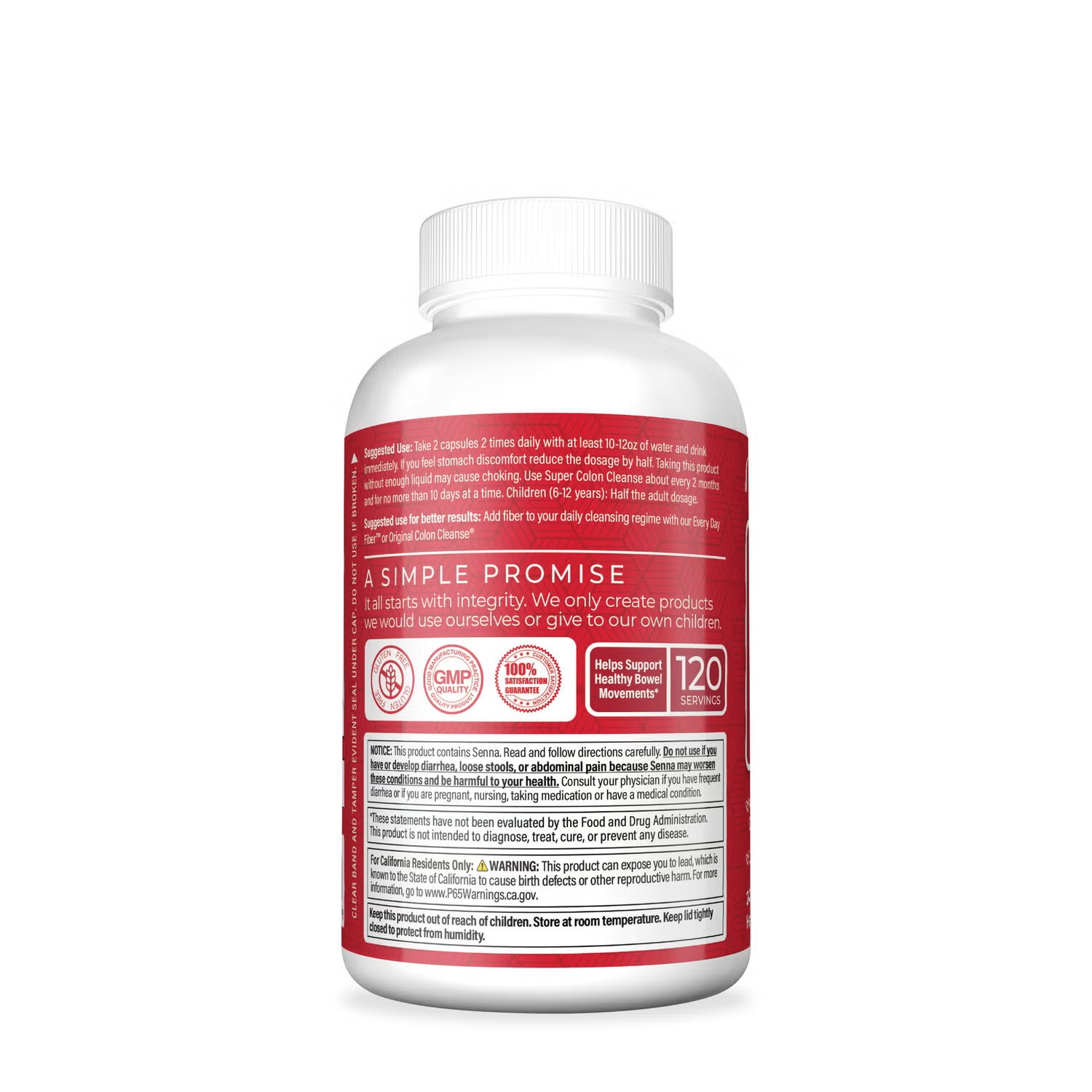 Super Colon Cleanse® - 240 Capsules (120 Servings)