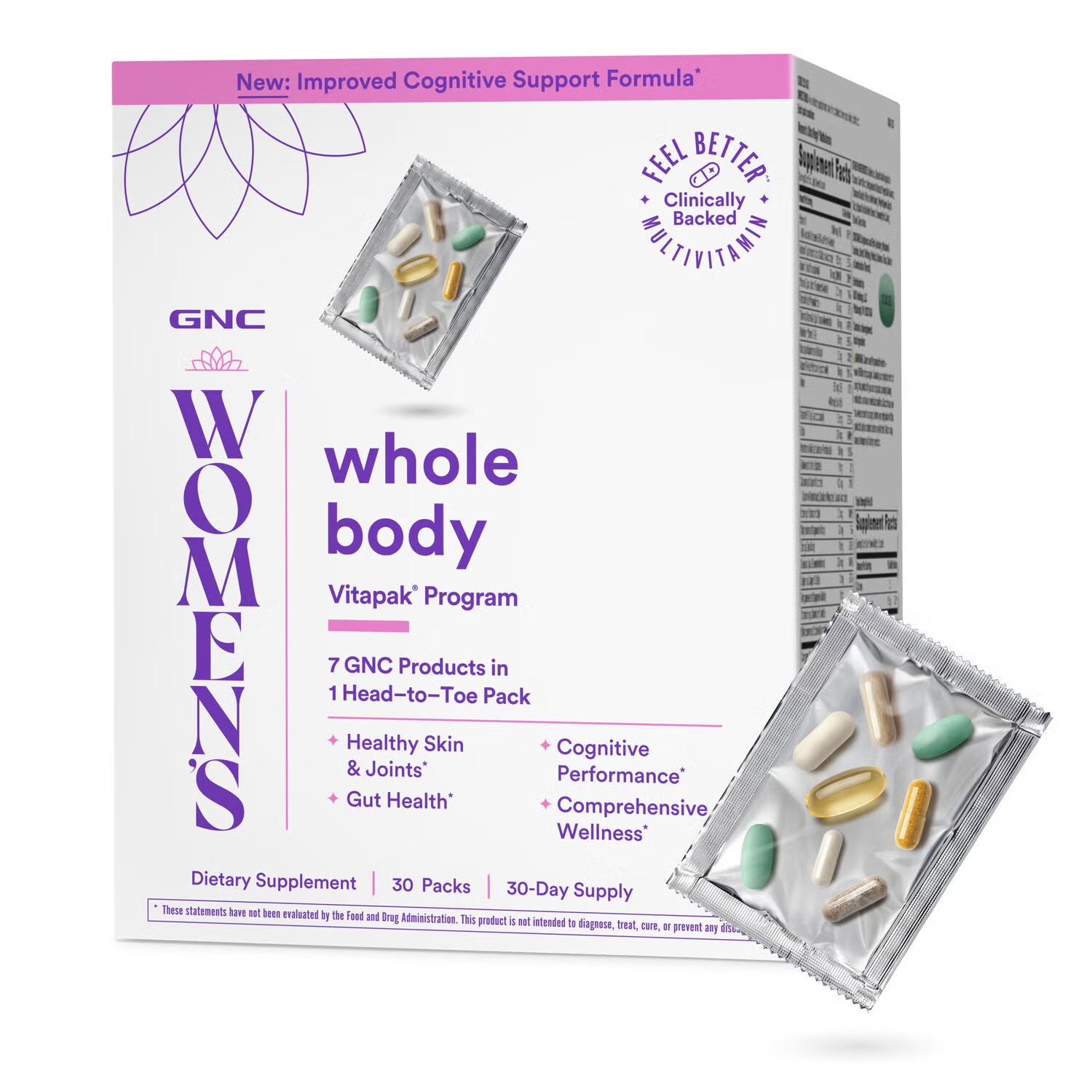 Whole Body Vitapak Program 7-in-1 Daily Nutrition (1 Month Supply)