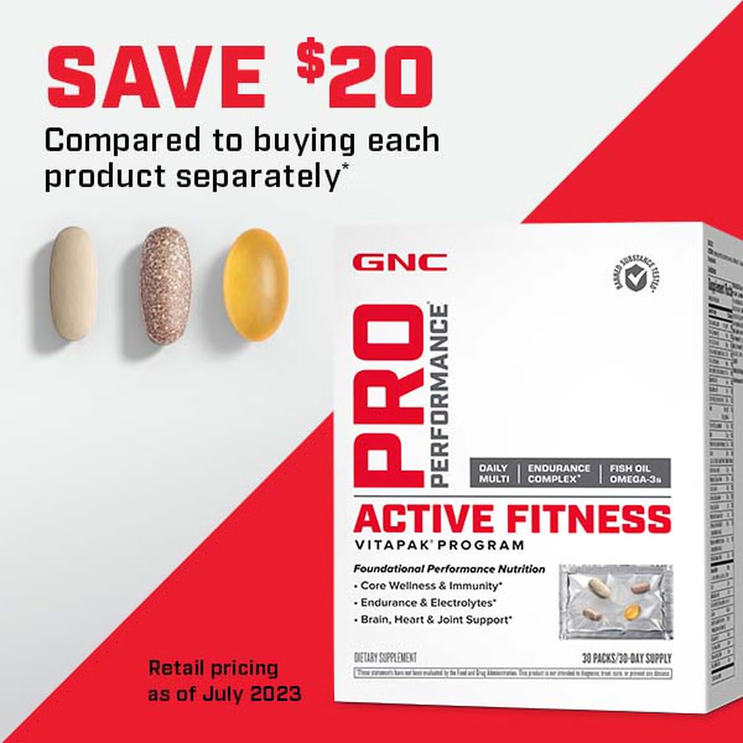 Active Fitness Vitapak® Program (1 Month Supply)