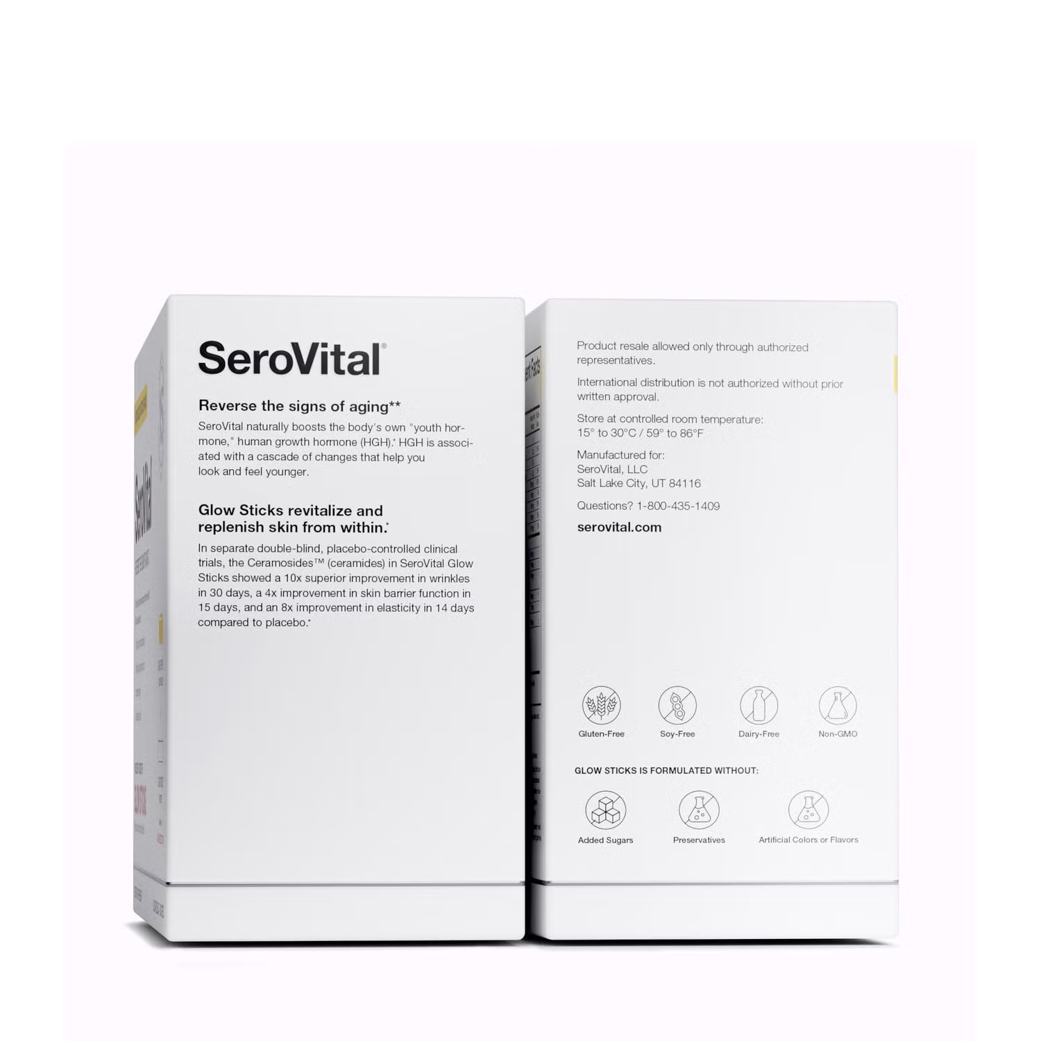 SeroVital Anti-Aging Therapy - 120 Capsules + 7 Glow Sticks (30 Servings) 3 SeroVital Anti-Aging Therapy - 120 Capsules + 7 Glow Sticks (30 Servings)