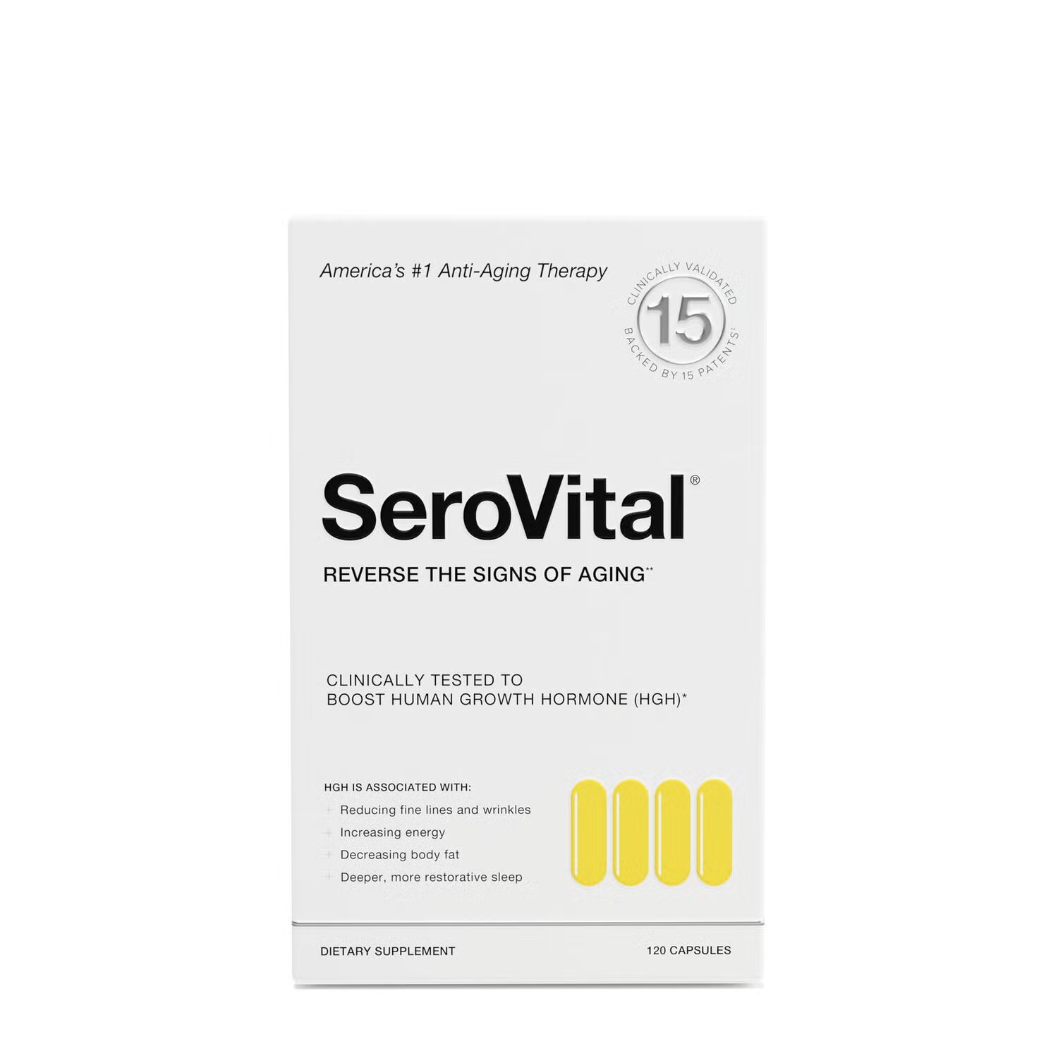 SeroVital Anti-Aging Therapy - 120 Capsules (30 Servings)