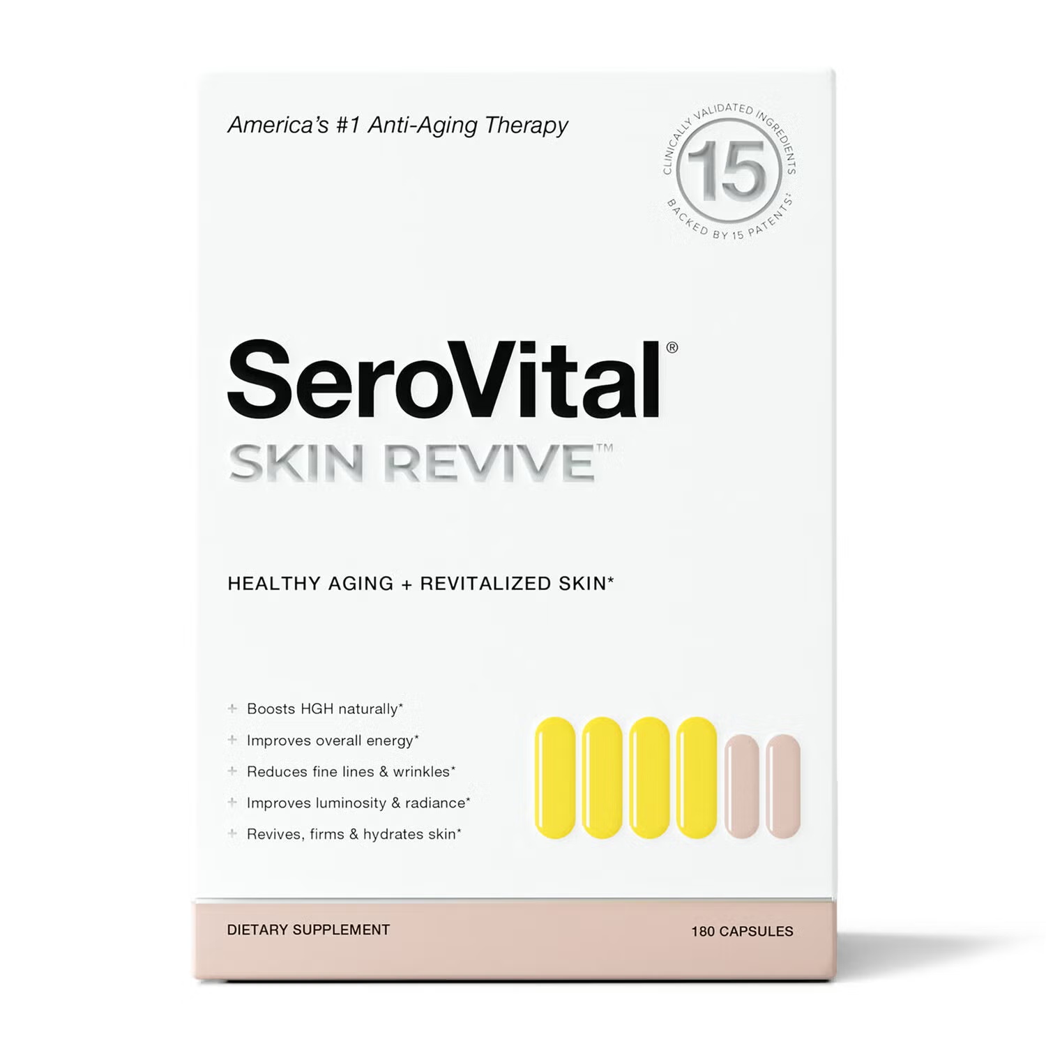 SeroVital Skin Revive - 180 Capsules (60 Servings)