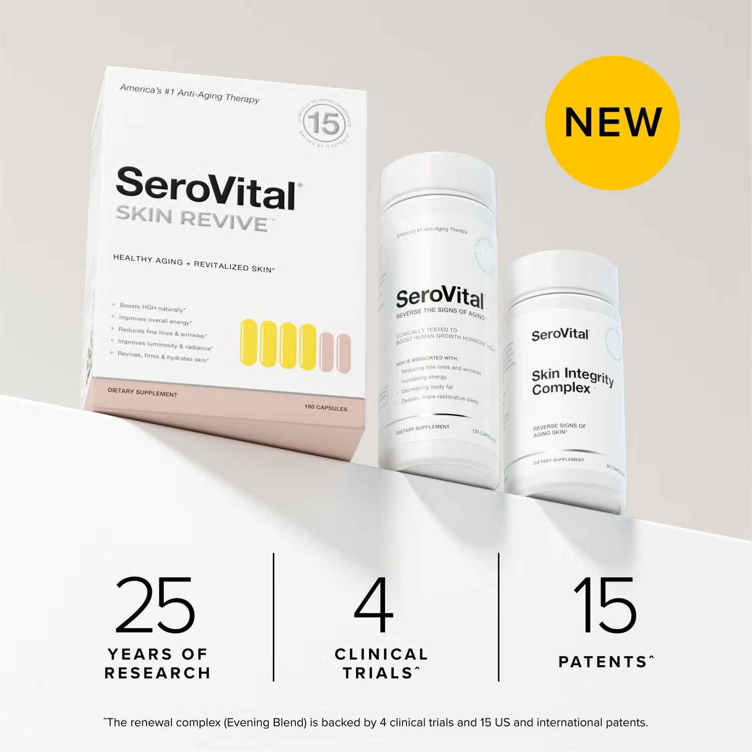 SeroVital Skin Revive - 180 Capsules (60 Servings) 7 SeroVital Skin Revive - 180 Capsules (60 Servings)