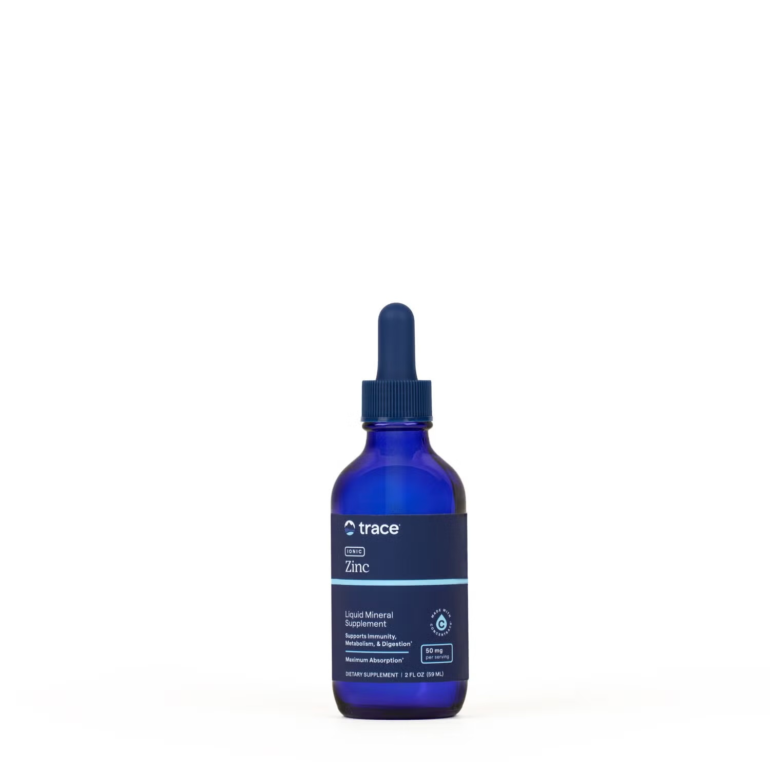 Liquid Ionic Zinc 50mg - 2 oz. (48 Servings)