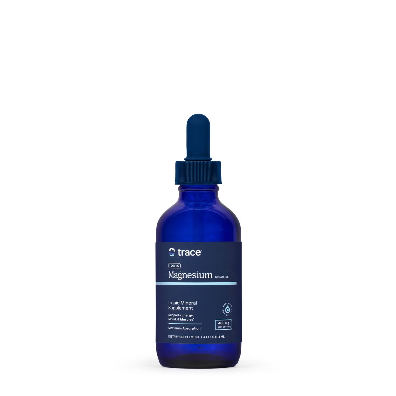 Liquid Ionic Magnesium Chloride 400mg - 4 fl oz. (30 Servings)