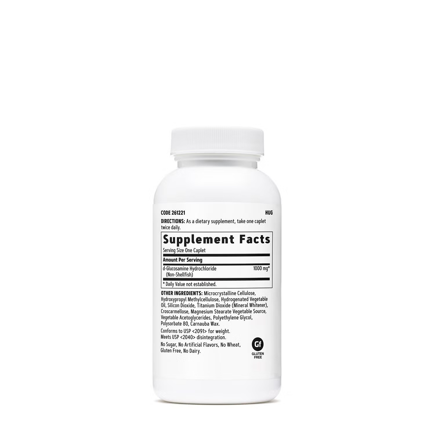 Glucosamine 1000mg - 90 Caplets (90 Servings)