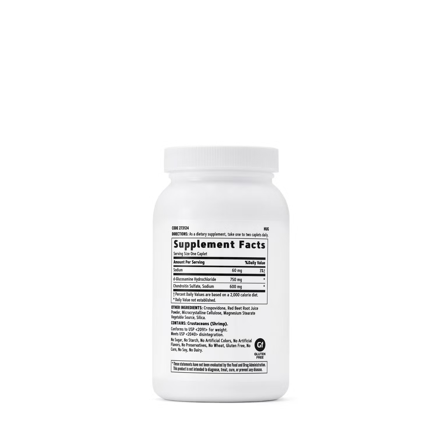Triple Strength Glucosamine Chondroitin - 120 Caplets (120 Servings)