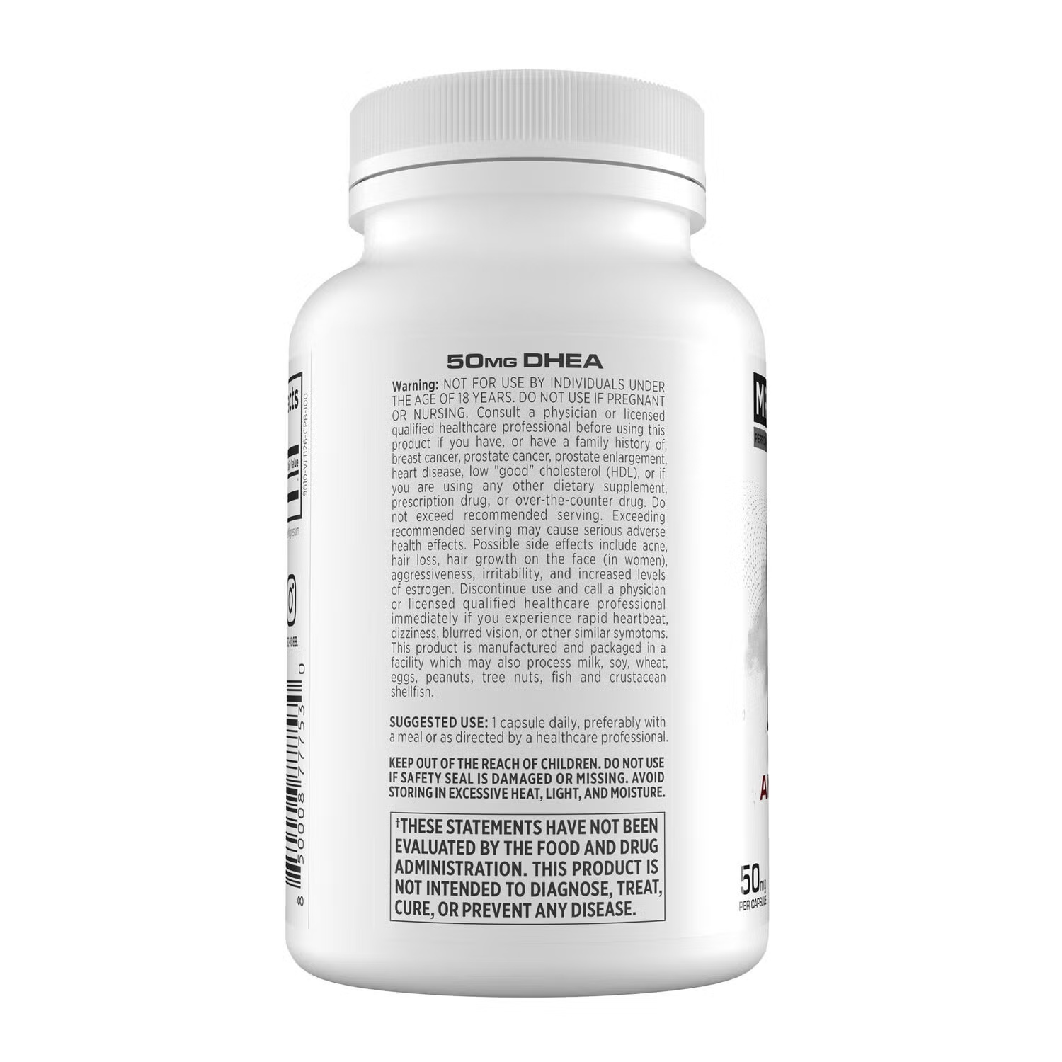 DHEA 50 - 100 Capsules (100 Servings) 3 DHEA 50 - 100 Capsules (100 Servings)