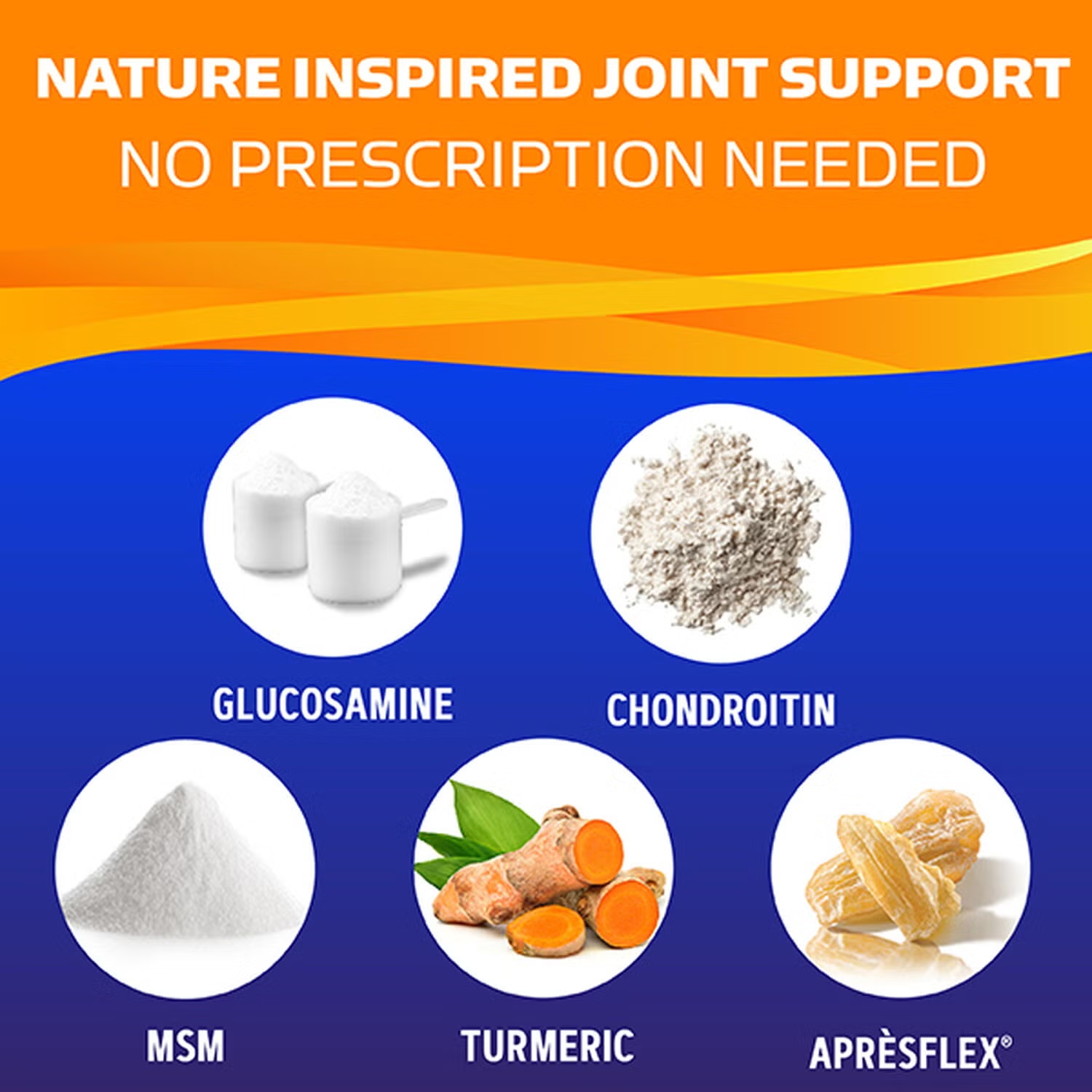 TriFlex Joint Support Turmeric Formula - 60 Capsules (30 Servings)