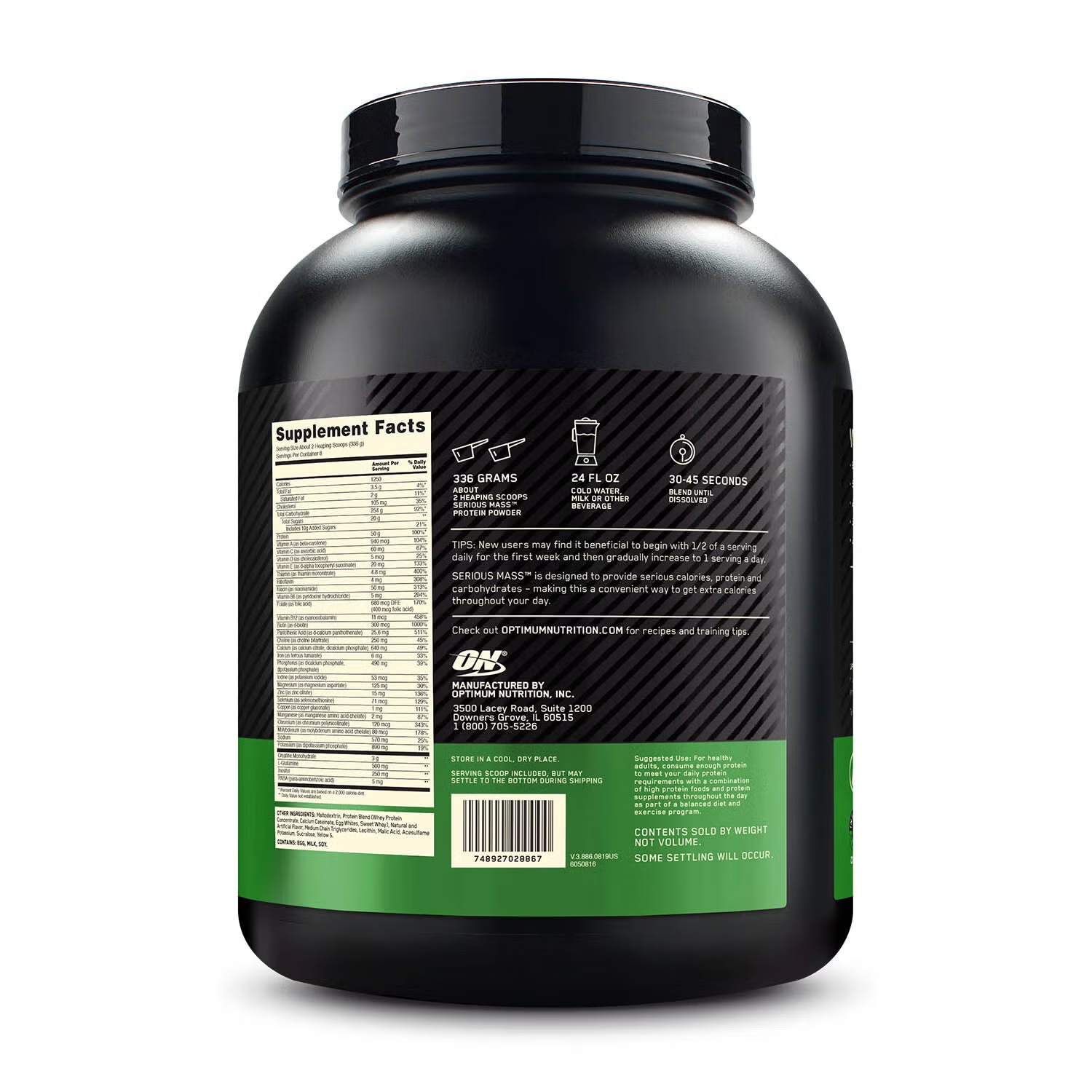 Serious Mass™ - Banana (8 Servings) 3 Serious Mass™ - Banana (8 Servings)