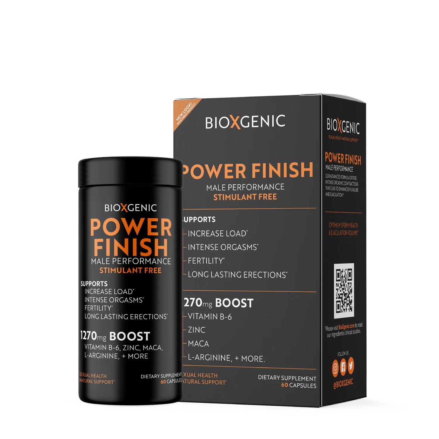 Power Finish Male Performance - 60 Capsules (30 Servings)