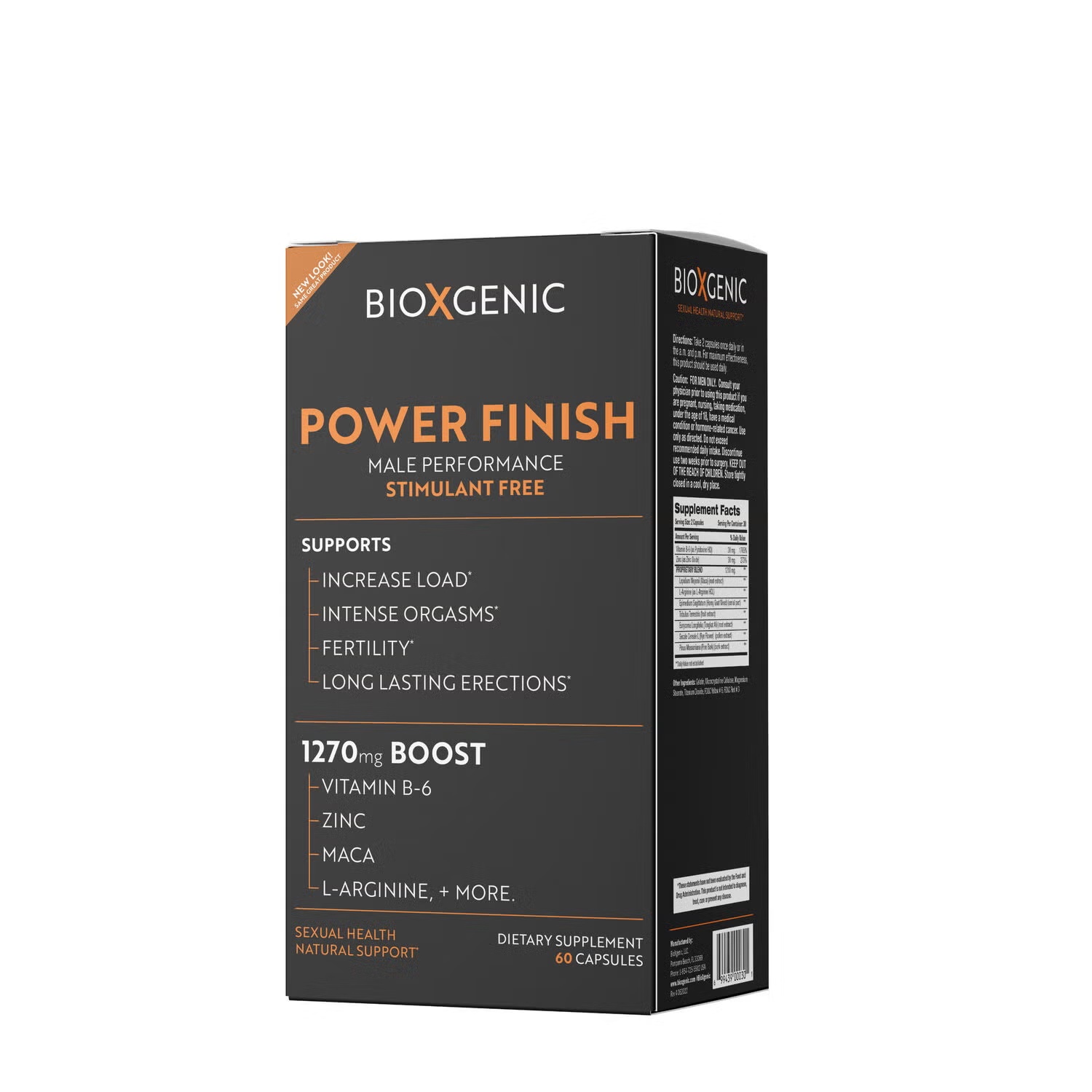 Power Finish Male Performance - 60 Capsules (30 Servings)