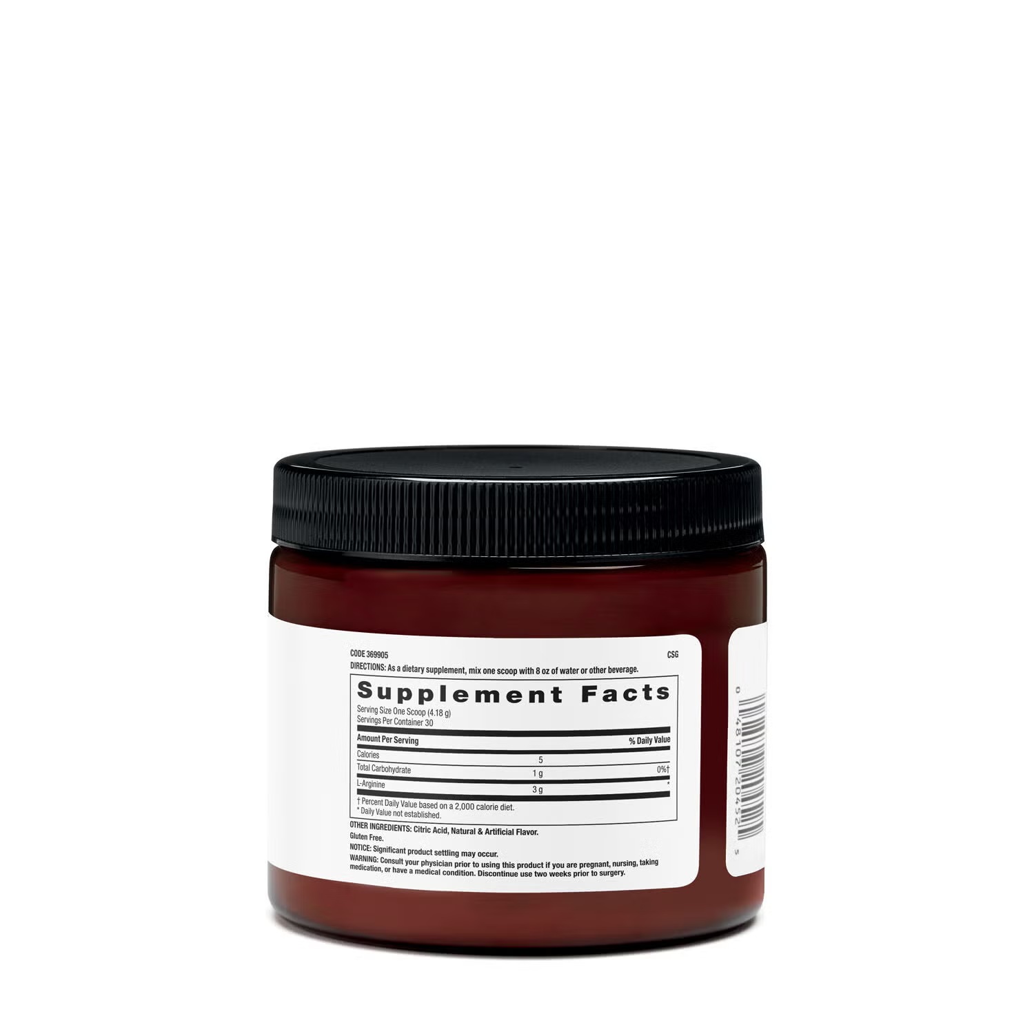 Chemistry Labs™ L-Arginine (30 Servings)