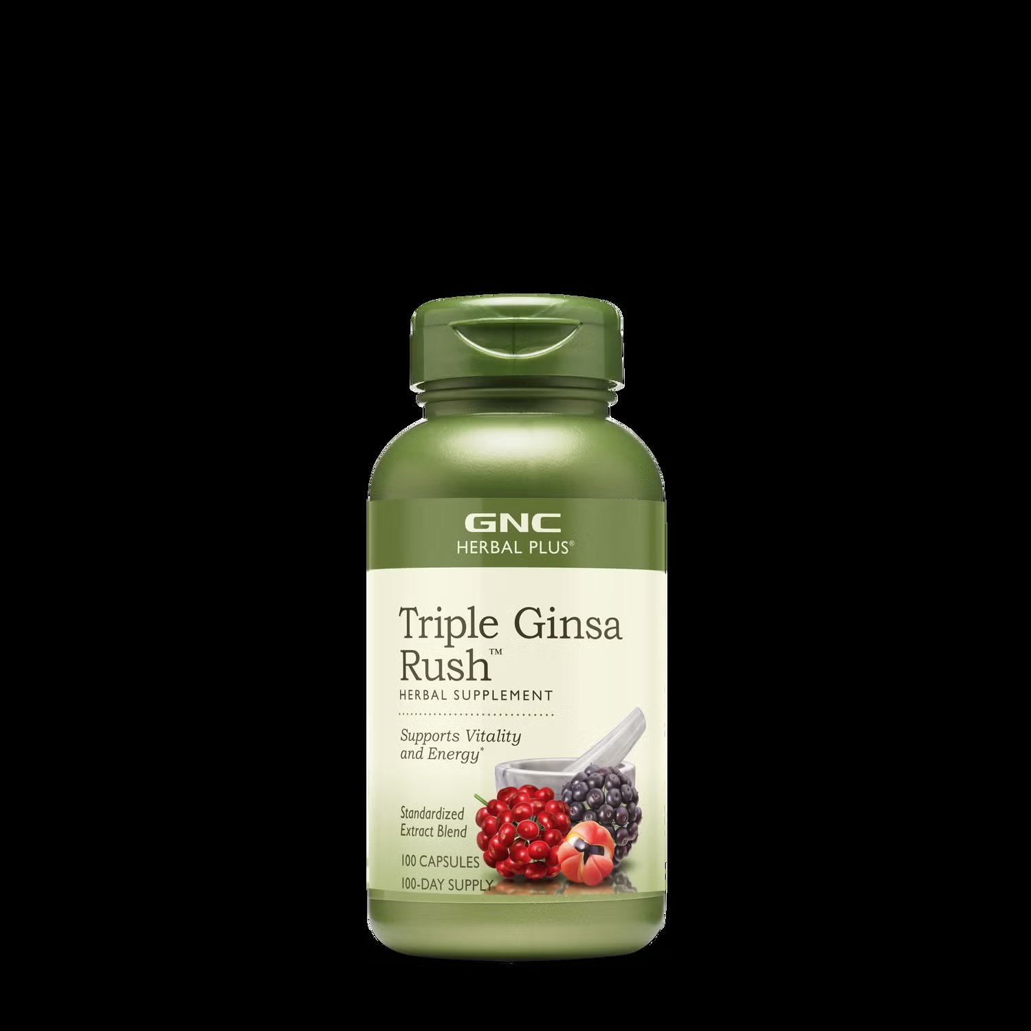 Triple Ginsa Rush™ - 100 Capsules (100 Servings)