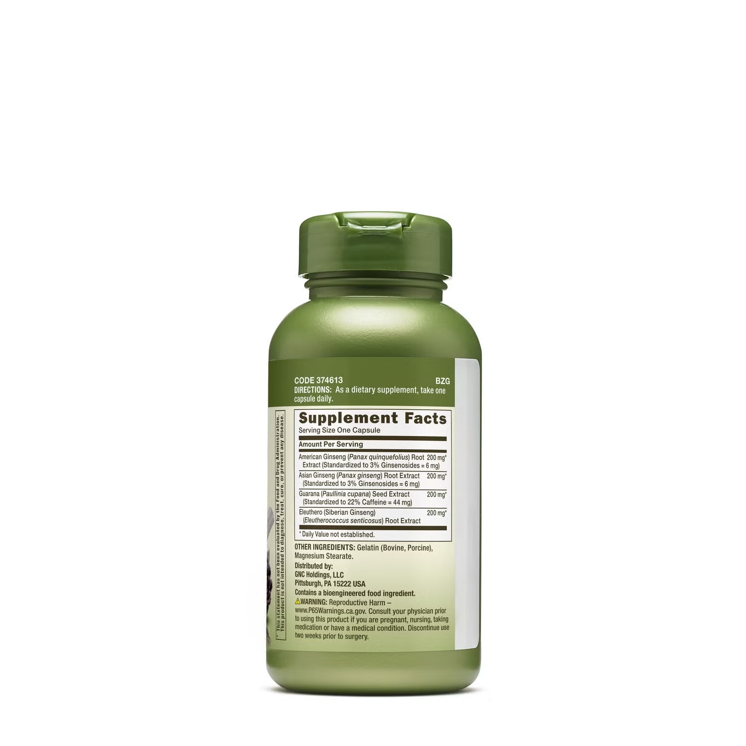 Triple Ginsa Rush™ - 100 Capsules (100 Servings)