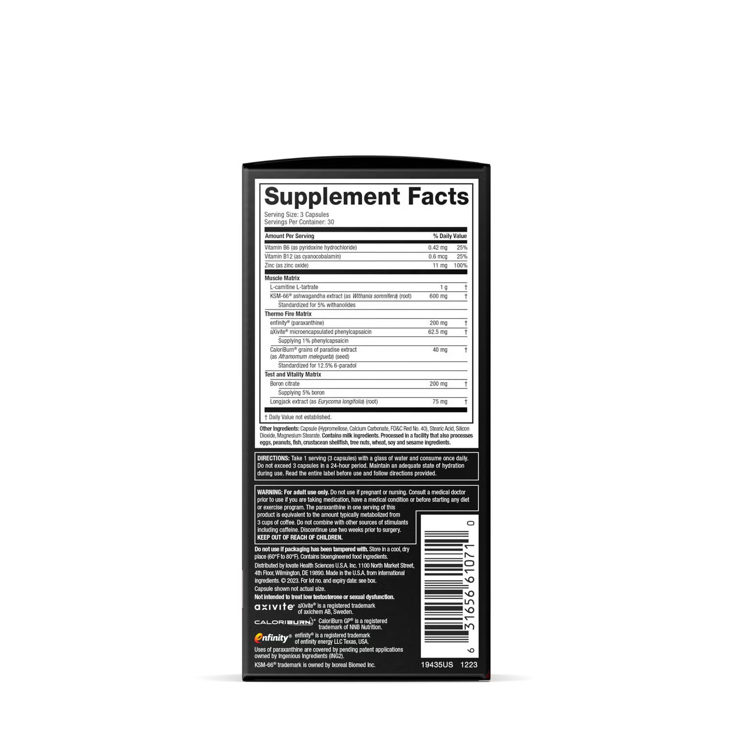 Alpha Test Thermo XTR - 90 Capsules (30 Servings)