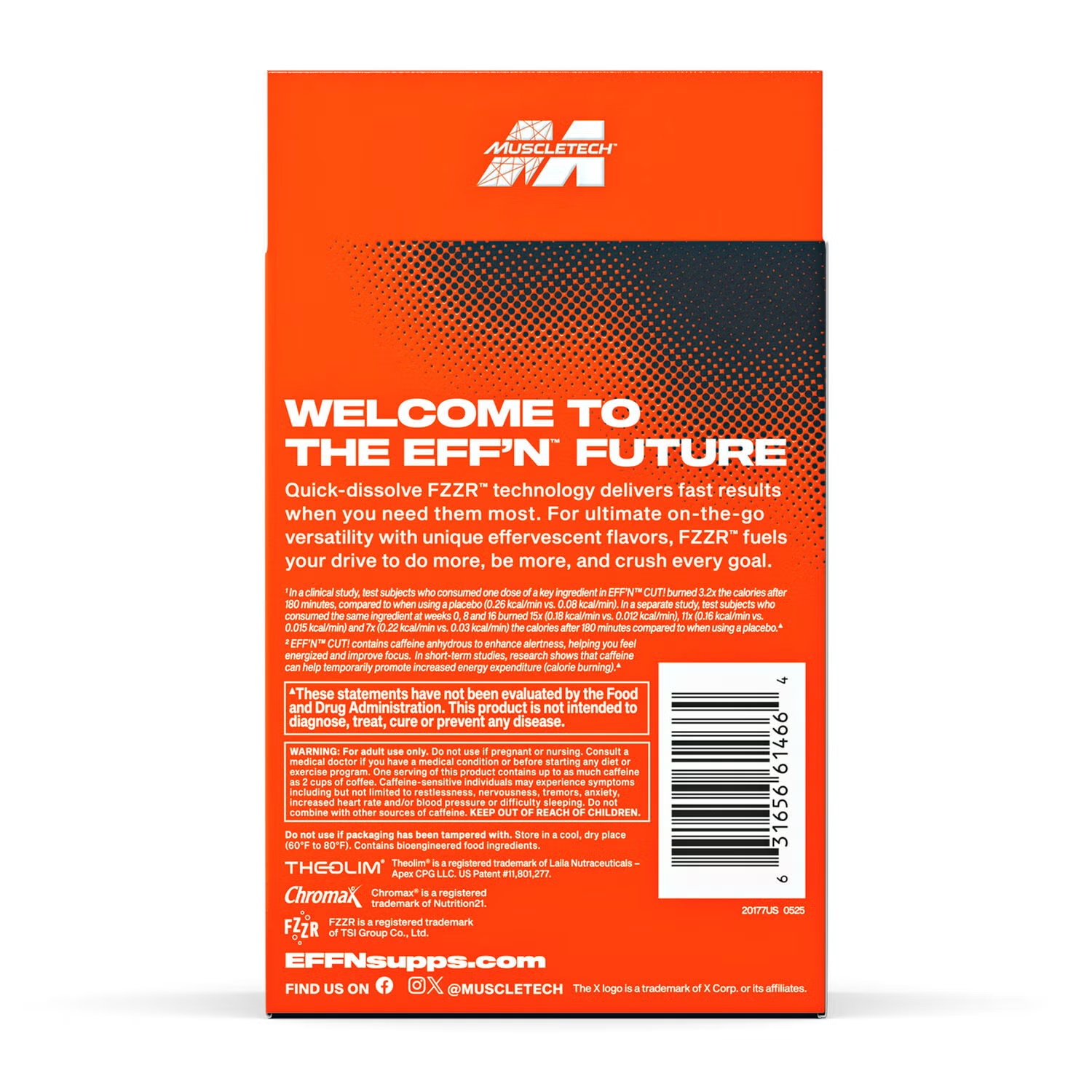 Eff'n Cut! - Mango Iced Tea Fizz - 20 Sachets (20 Servings) 3 Eff'n Cut! - Mango Iced Tea Fizz - 20 Sachets (20 Servings)