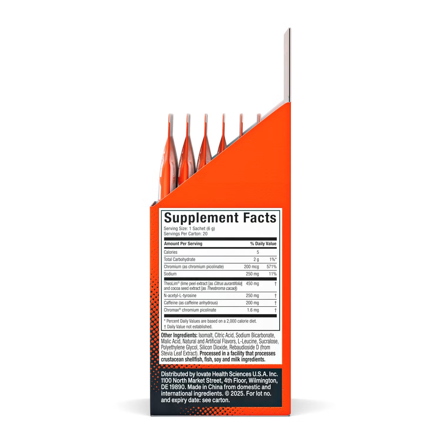 Eff'n Cut! - Mango Iced Tea Fizz - 20 Sachets (20 Servings) 4 Eff'n Cut! - Mango Iced Tea Fizz - 20 Sachets (20 Servings)