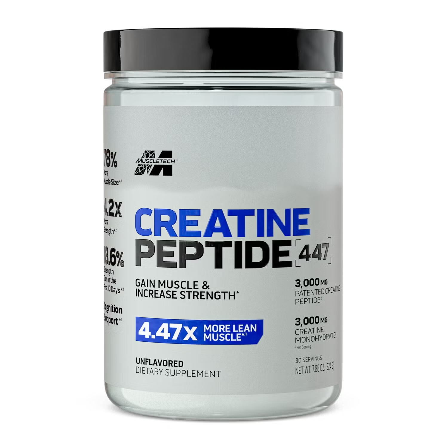 Creatine Peptide 447 - Unflavored (30 Servings)