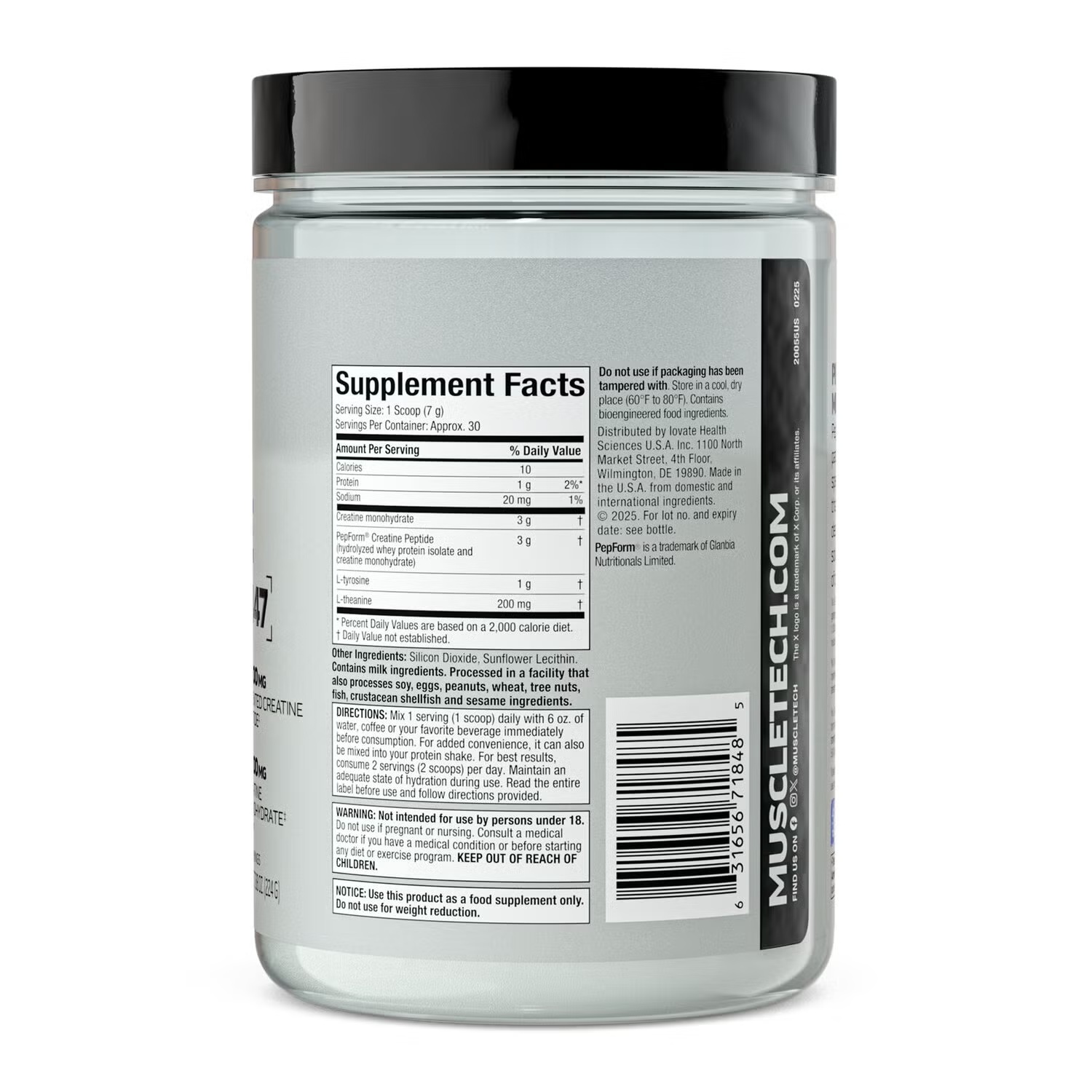Creatine Peptide 447 - Unflavored (30 Servings)