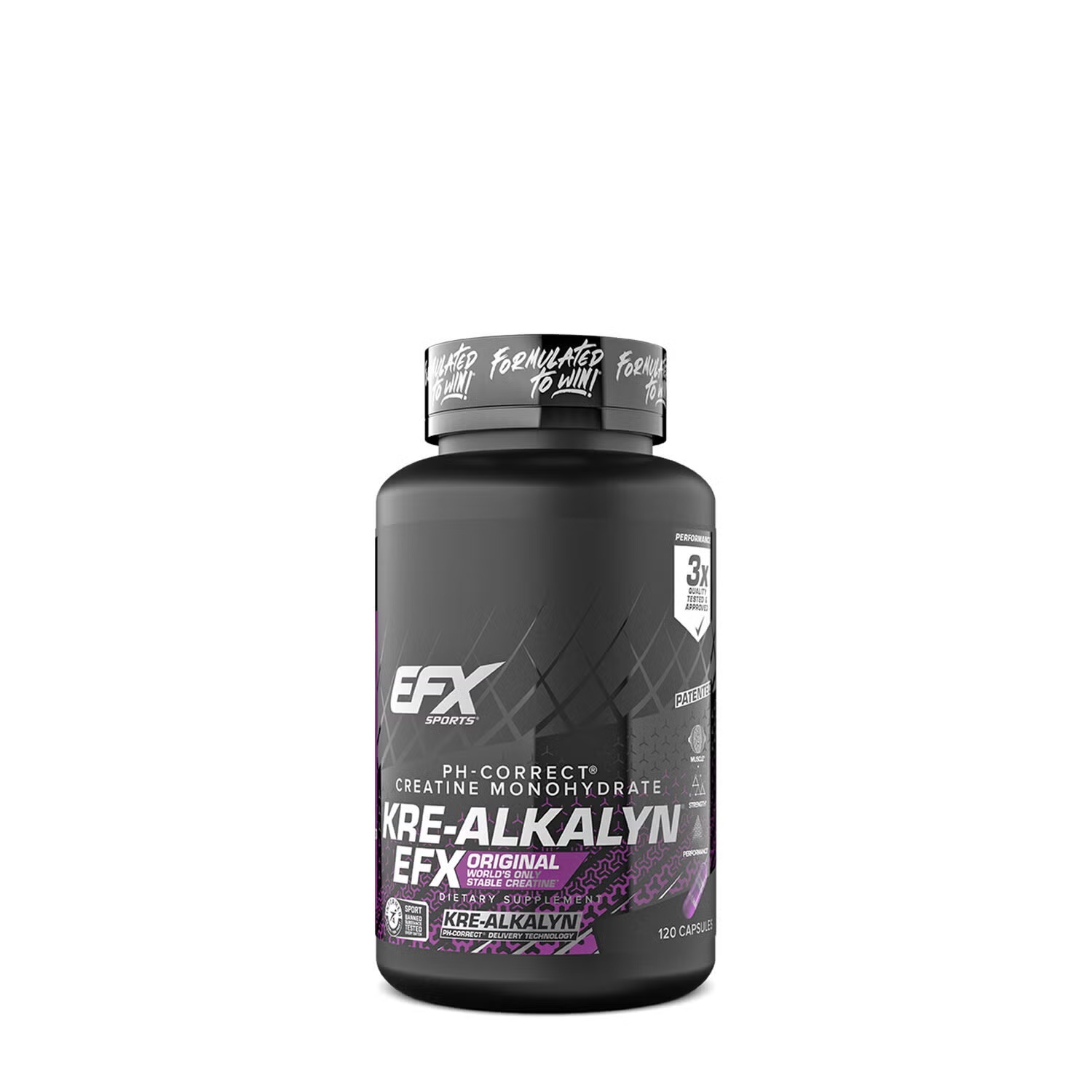 Kre-Alkalyn Creatine Monohydrate - 120 Capsules (60 Servings)