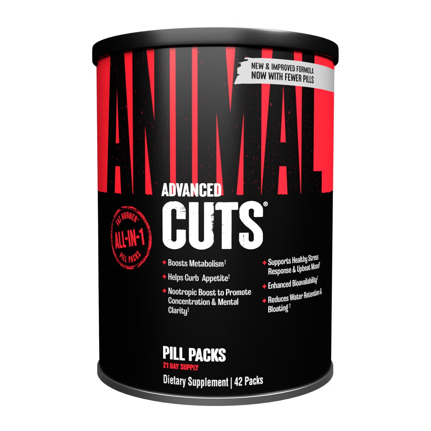 Animal Advanced Cuts Pill Packs - 42 Packs (21 Servings)