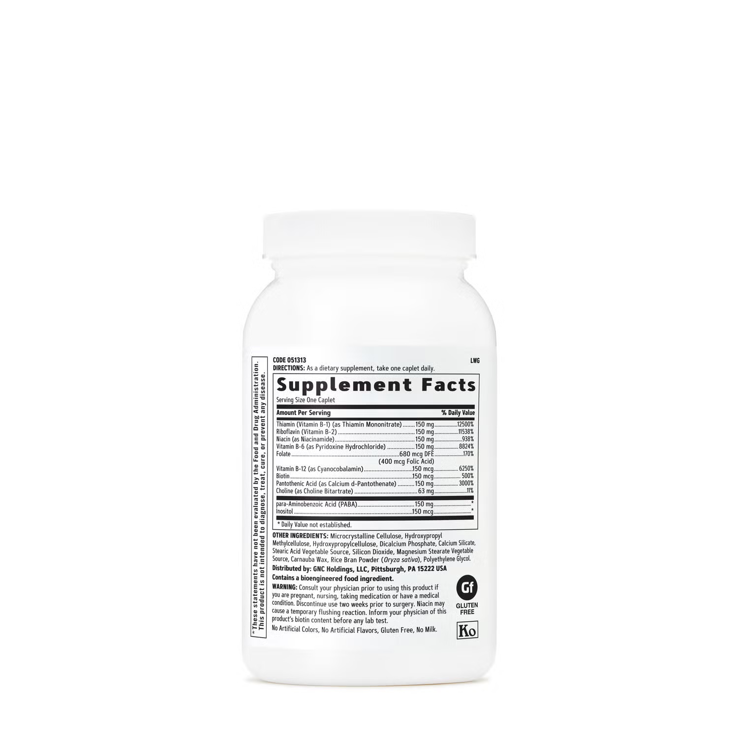 B-Complex 150 - 100 Timed Release Tablets (100 Servings)