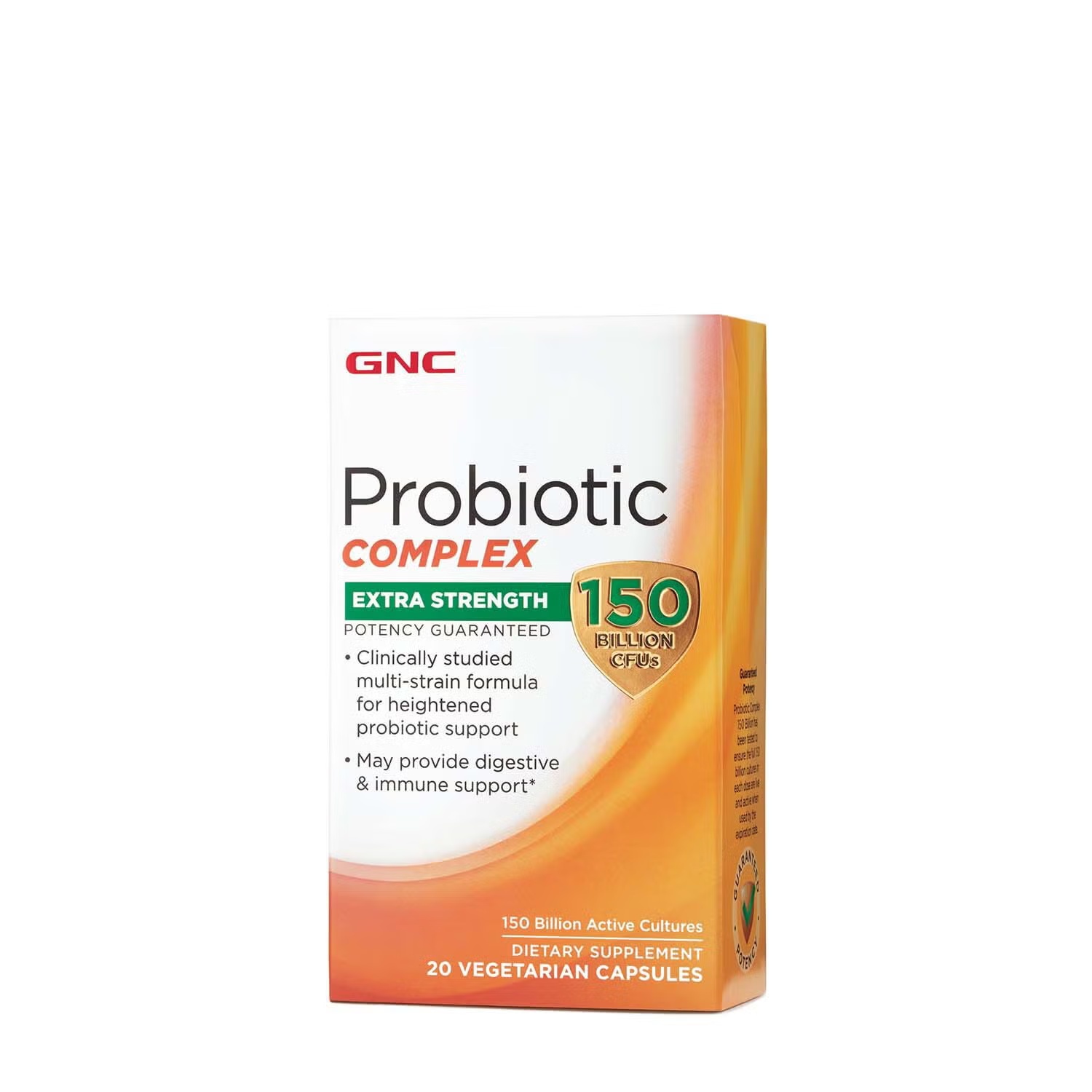 Probiotic Complex Extra Strength 150 Billion CFUs - 20 Capsules (20 Servings)