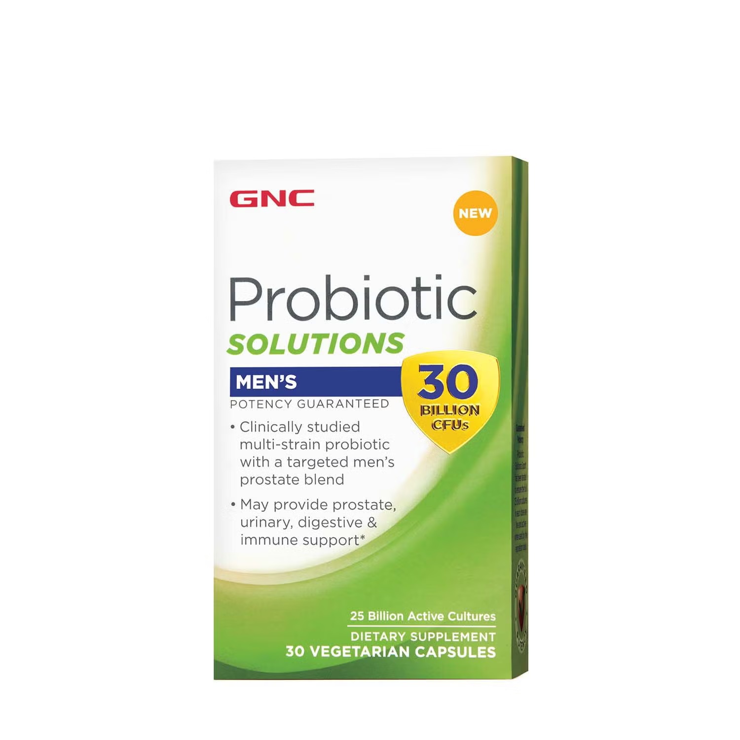 Probiotic Solutions Men's - 30 Billon CFUs - 30 Capsules (30 Servings)
