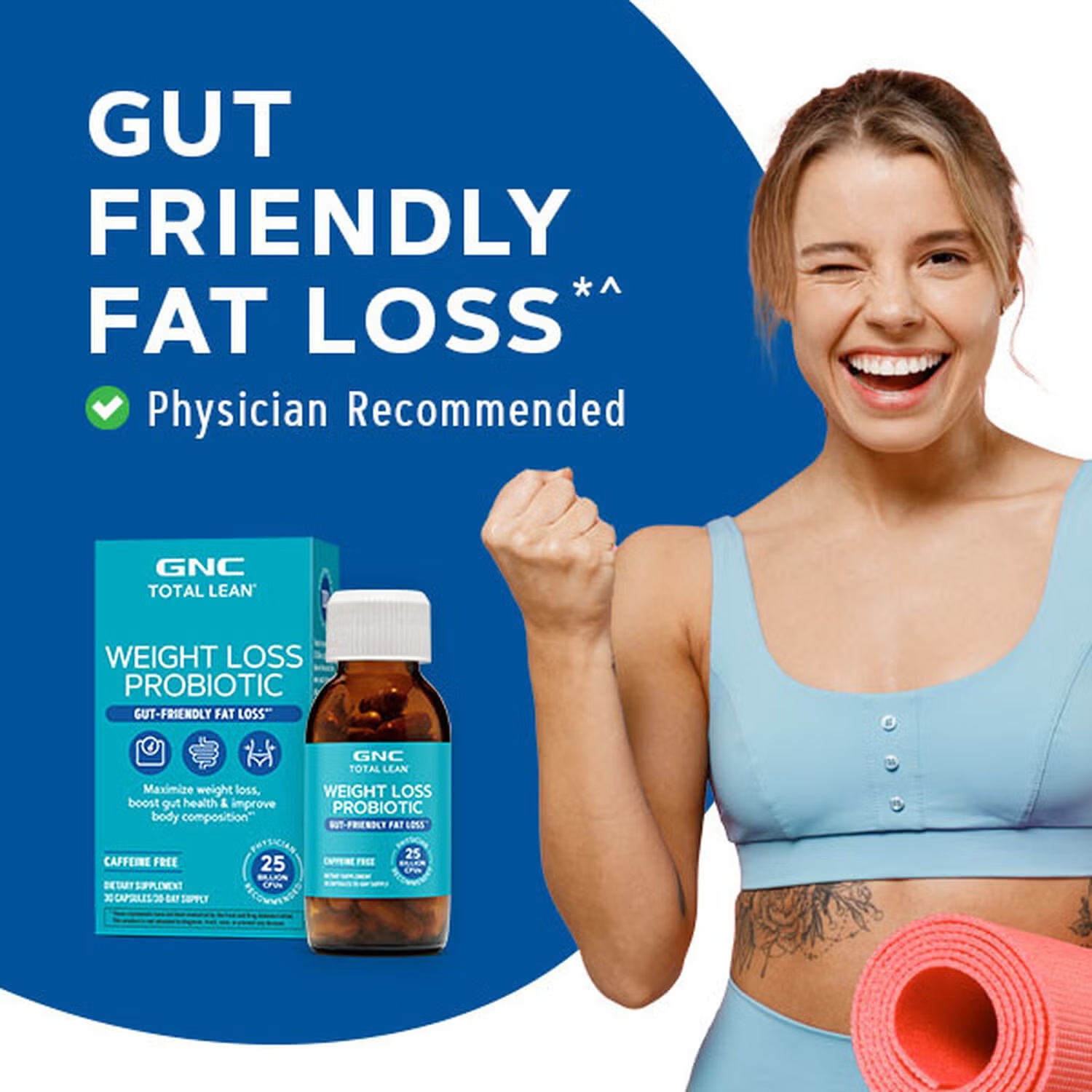 Weight Loss Probiotic - 30 Capsules (30 Servings) 6 Weight Loss Probiotic - 30 Capsules (30 Servings)