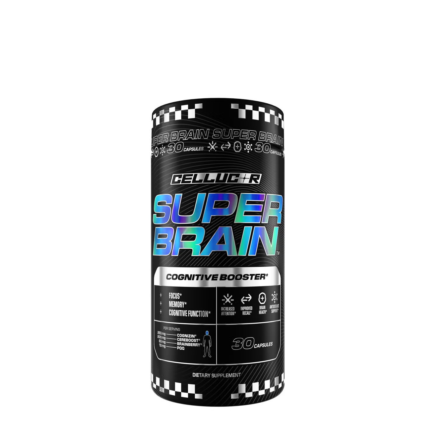 Super Brain Cognitive Booster - 30 Capsules (15 Servings)