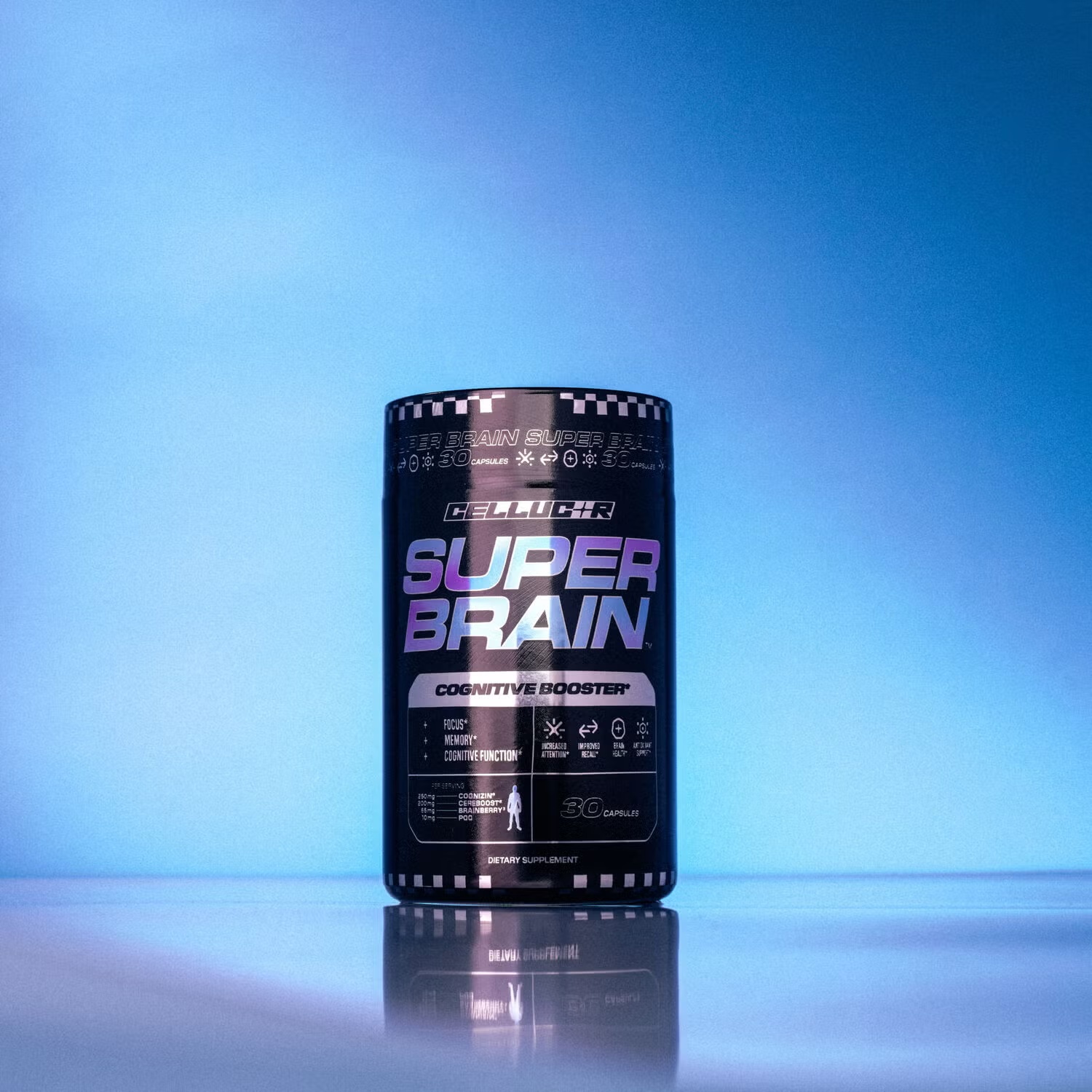 Super Brain Cognitive Booster - 30 Capsules (15 Servings)
