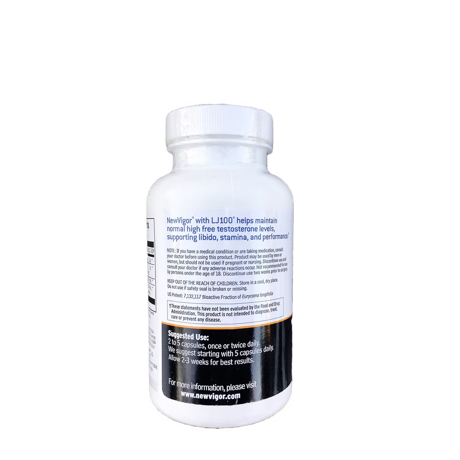 NewVigor® - 120 Capsules (24 Servings)