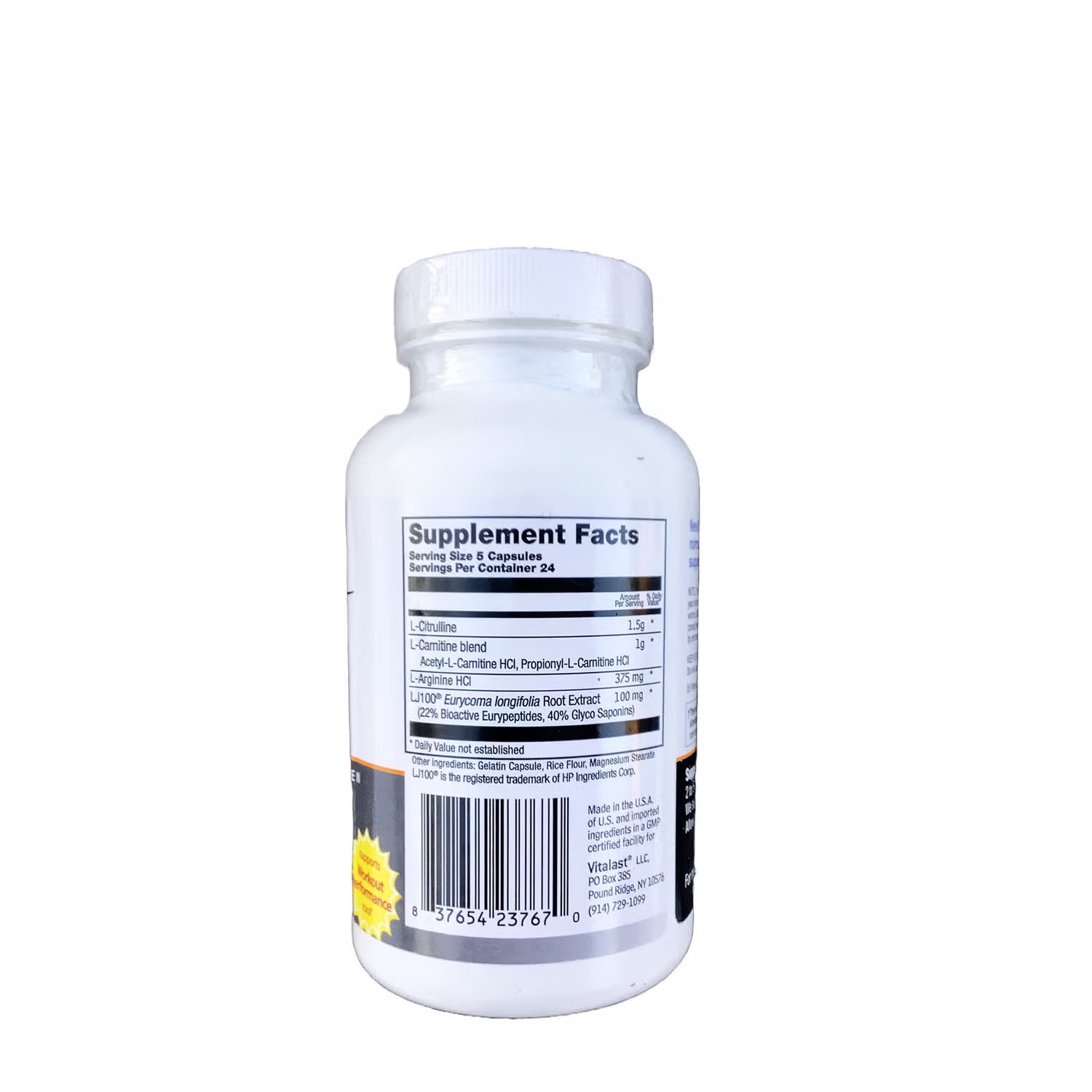NewVigor® - 120 Capsules (24 Servings)