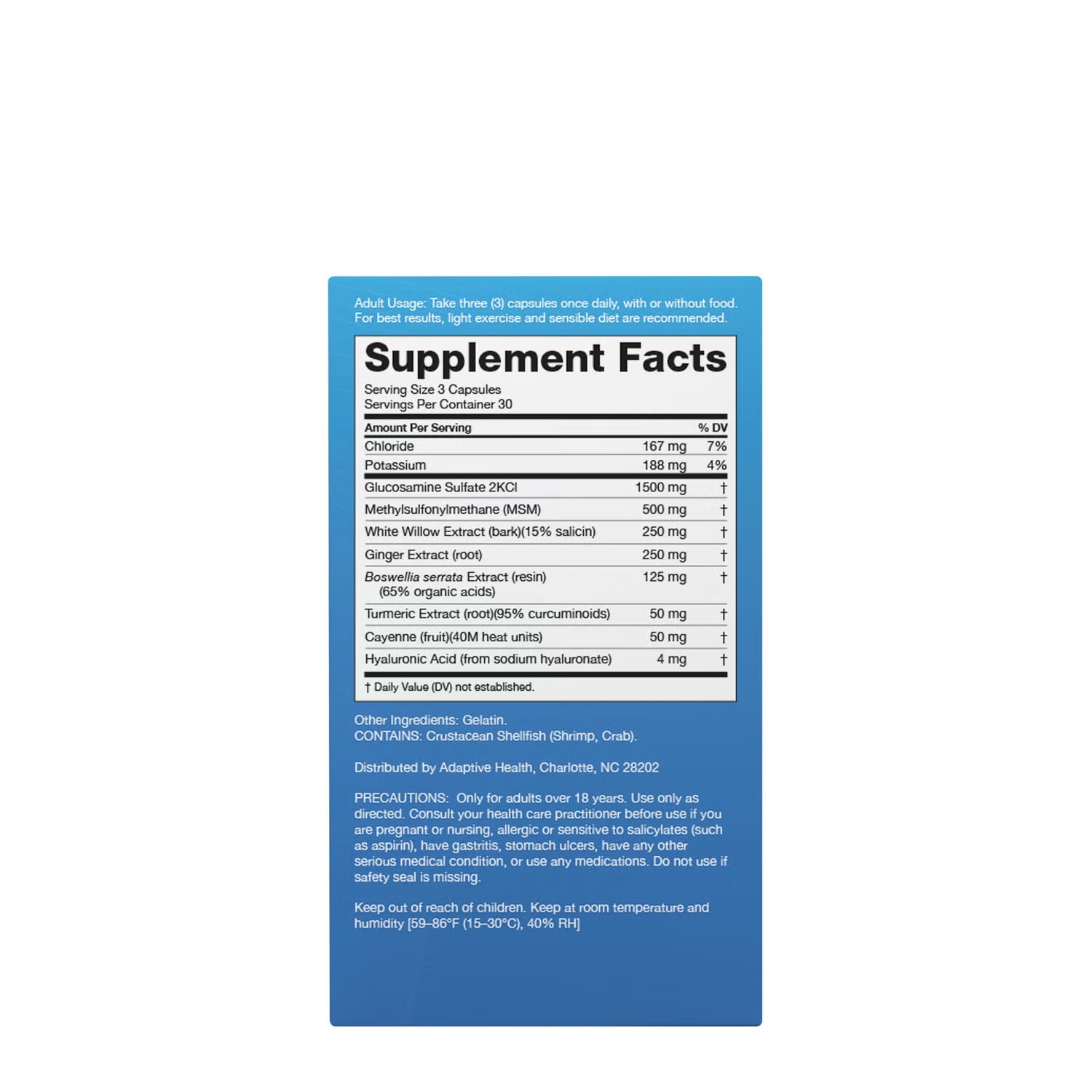 Joint Health - 90 Capsules (30 Servings)