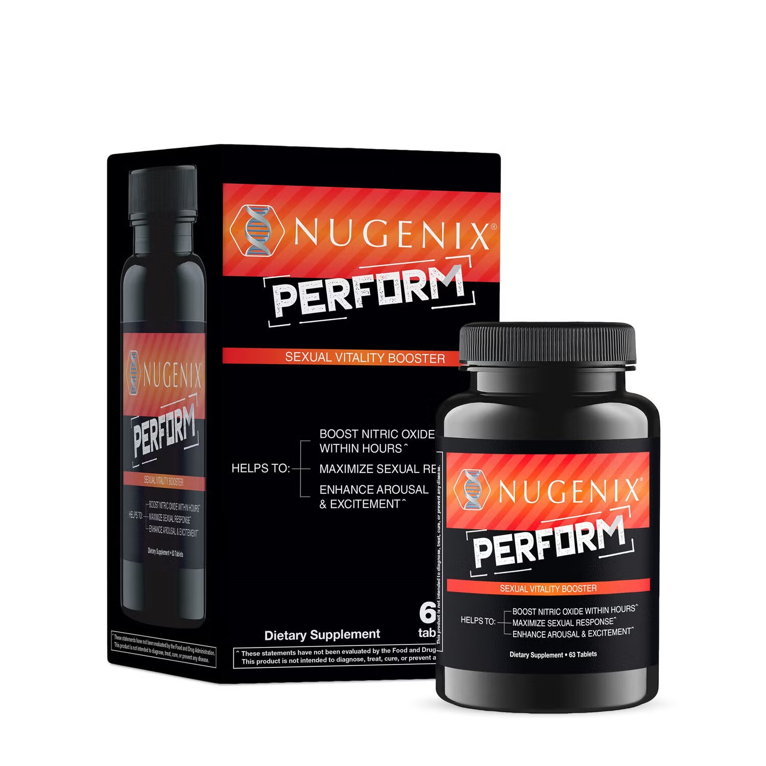 Perform: Sexual Vitality Booster - 63 Tablets (21 Servings)