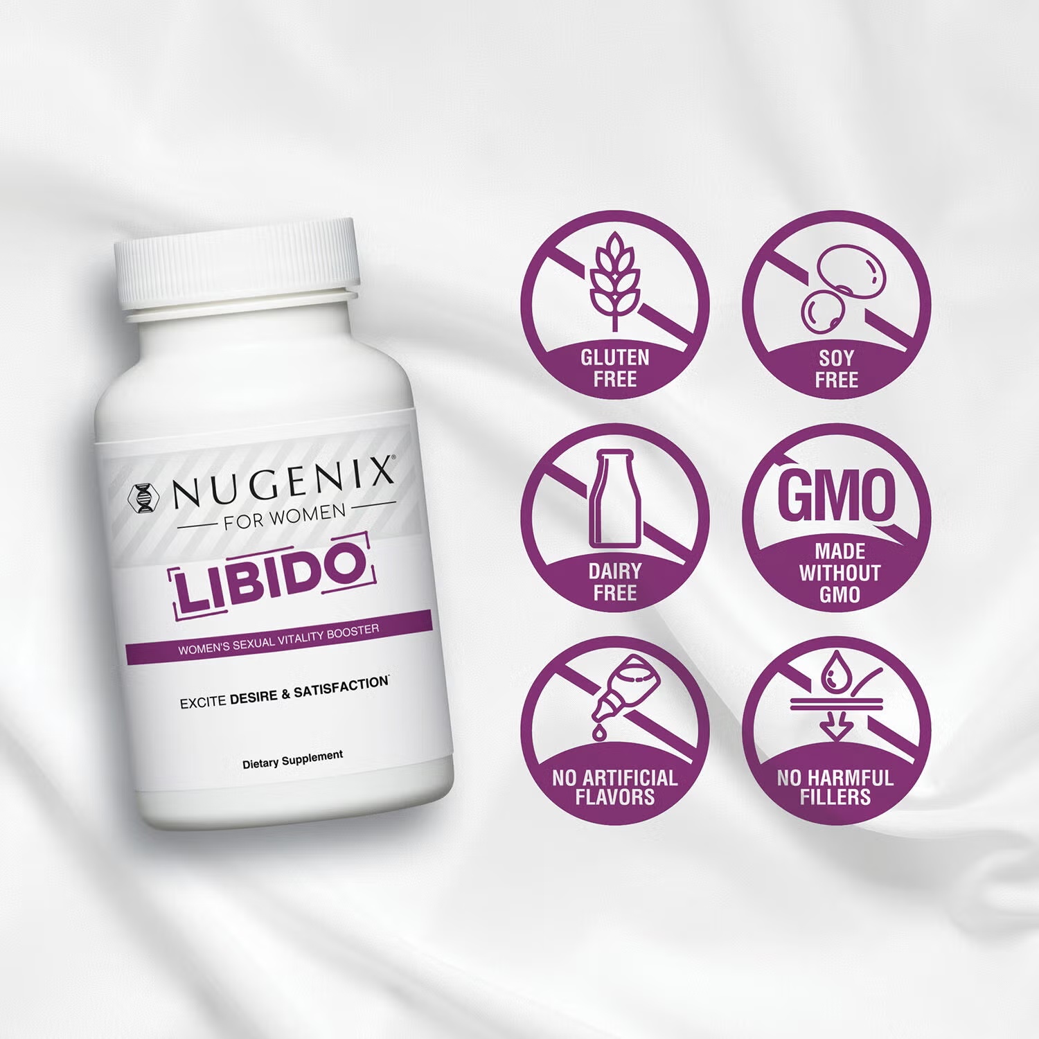 Libido: Women's Sexual Vitality Booster - 60 Tablets