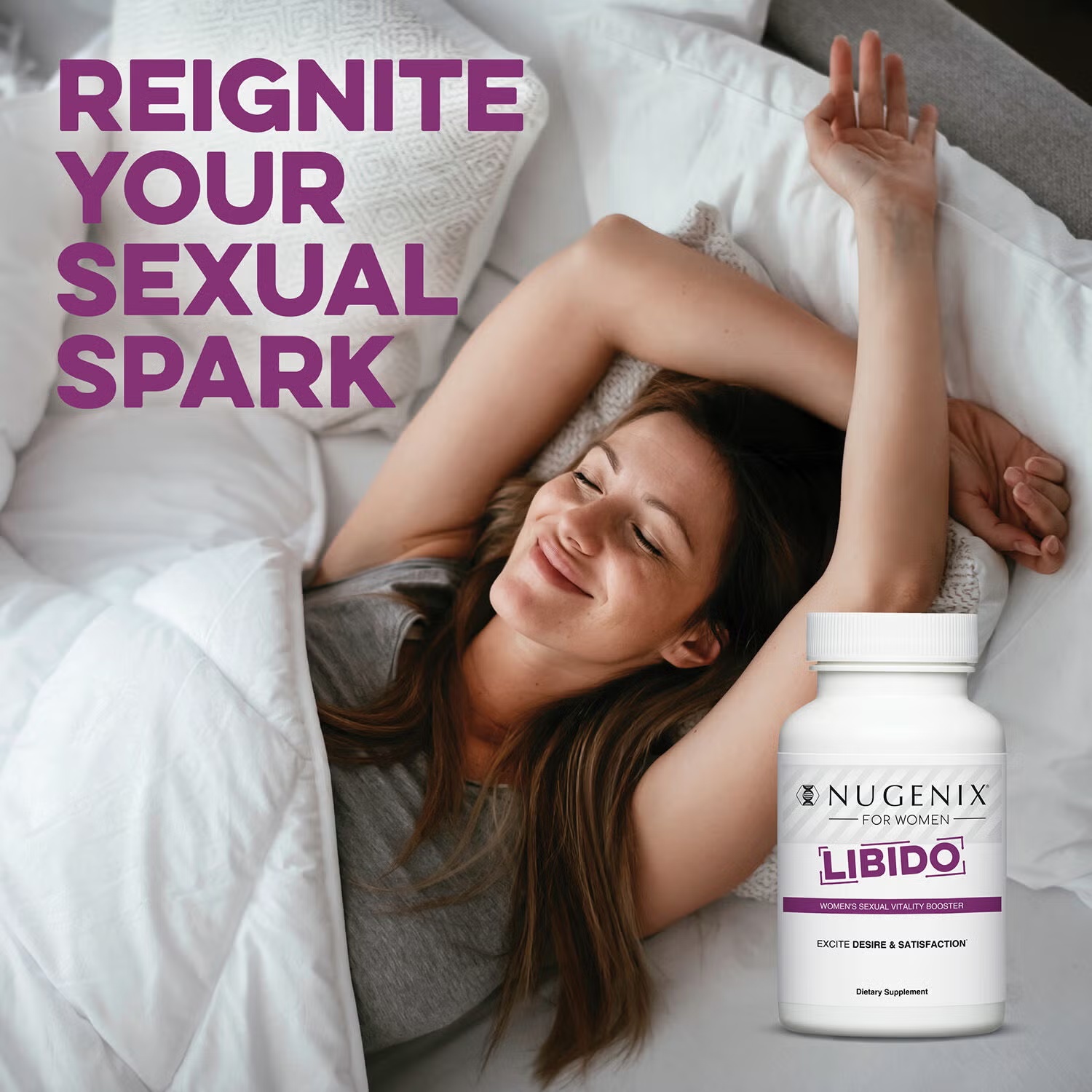 Libido: Women's Sexual Vitality Booster - 60 Tablets