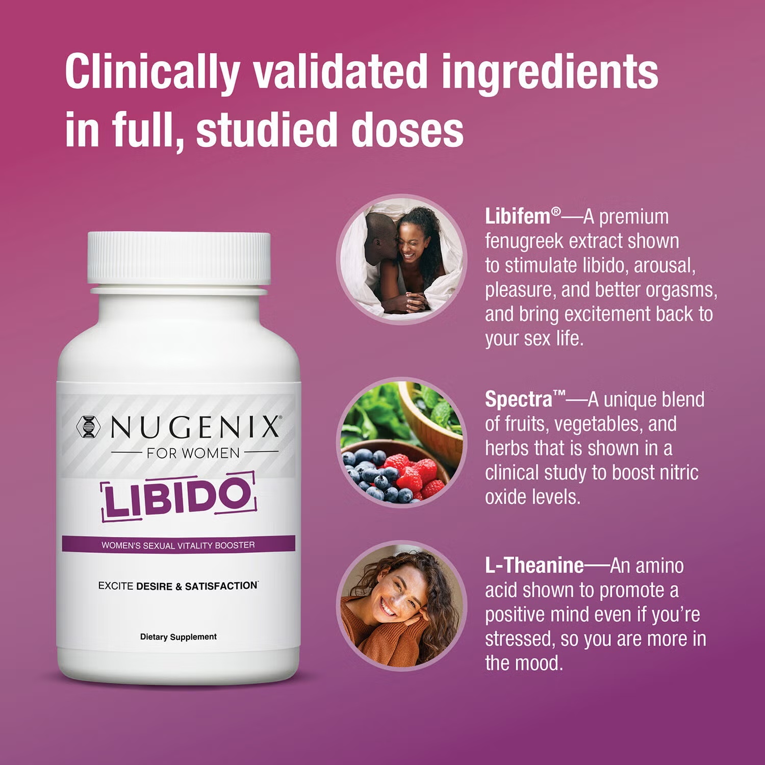 Libido: Women's Sexual Vitality Booster - 60 Tablets