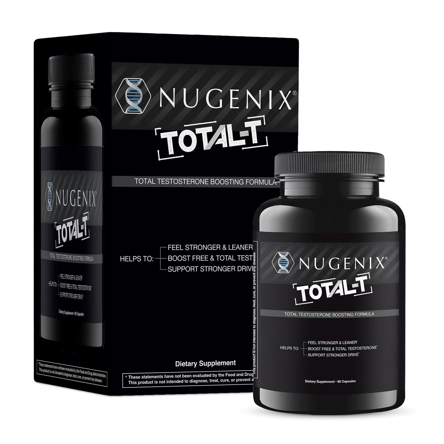 Total-T: Testosterone Boosting Formula - 90 Capsules (30 Servings)