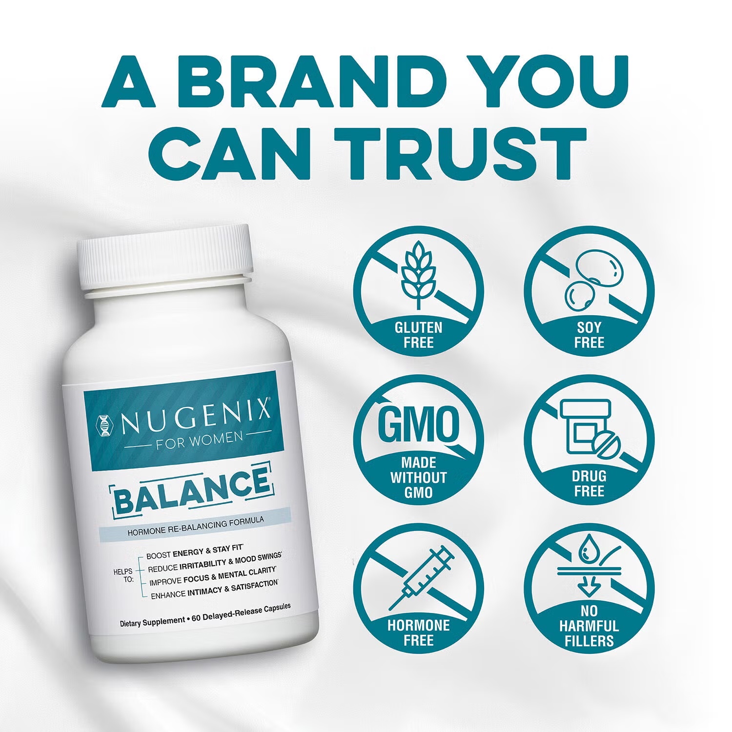 Balance: Women's Hormone Formula - 60 Capsules (30 Servings)