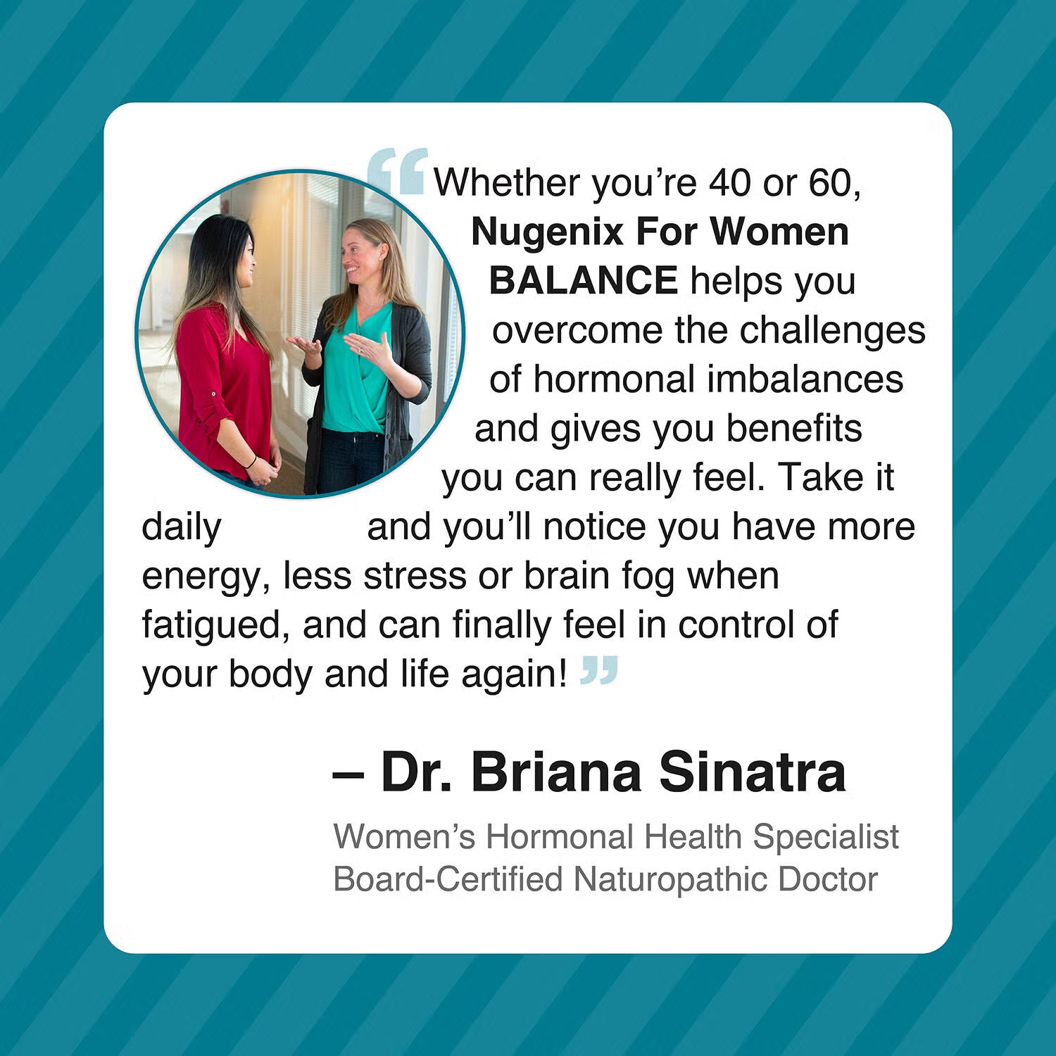 Balance: Women's Hormone Formula - 60 Capsules (30 Servings)